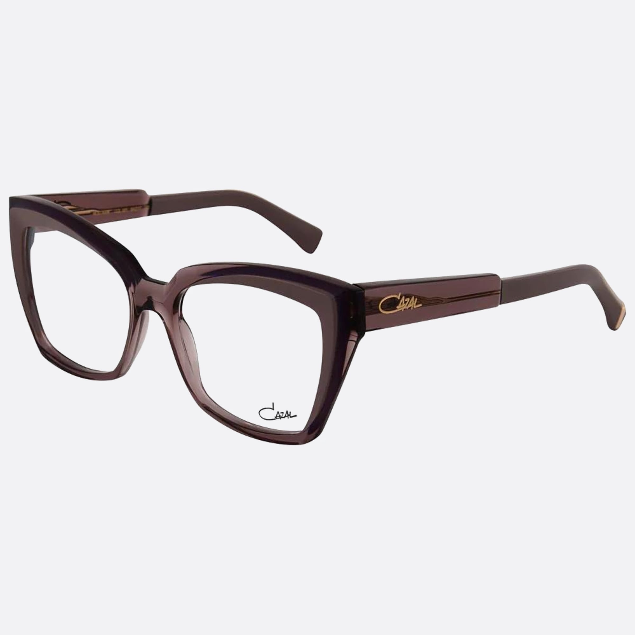 Cazal 54mm Cazal Violet Butterfly Unisex Eyeglasses - Side View