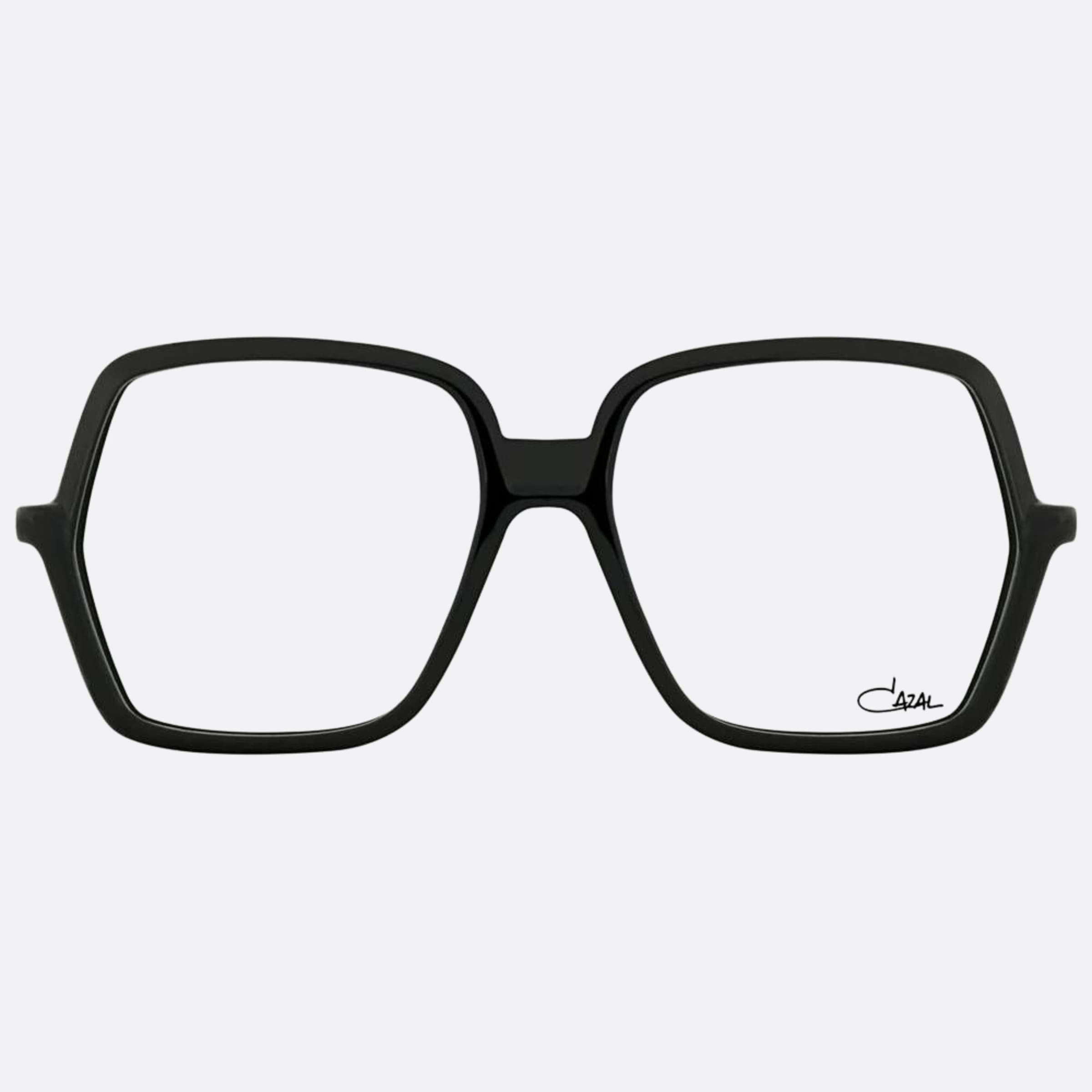 Cazal 55mm Cazal Black Oversize Unisex Eyeglasses - Main View