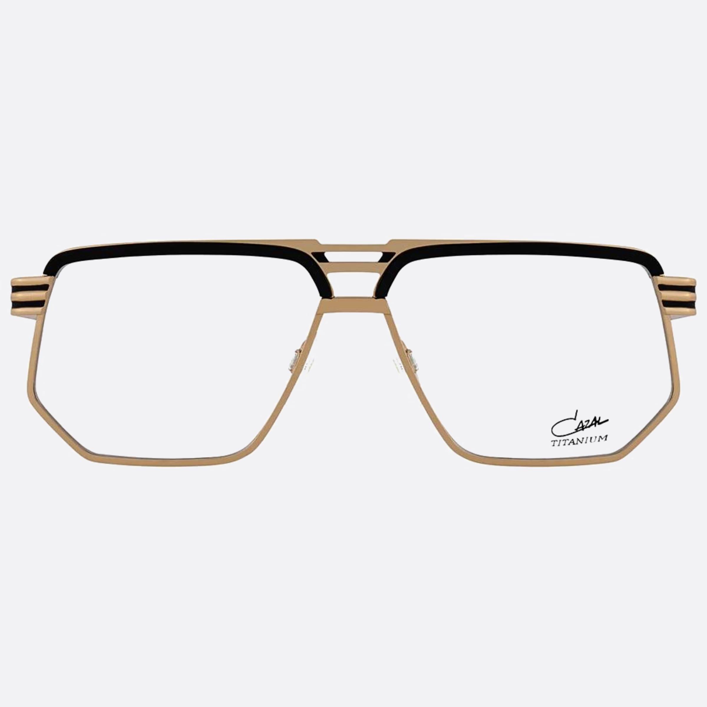 Cazal 62mm Cazal Gold Pilot Unisex Eyeglasses - Main View