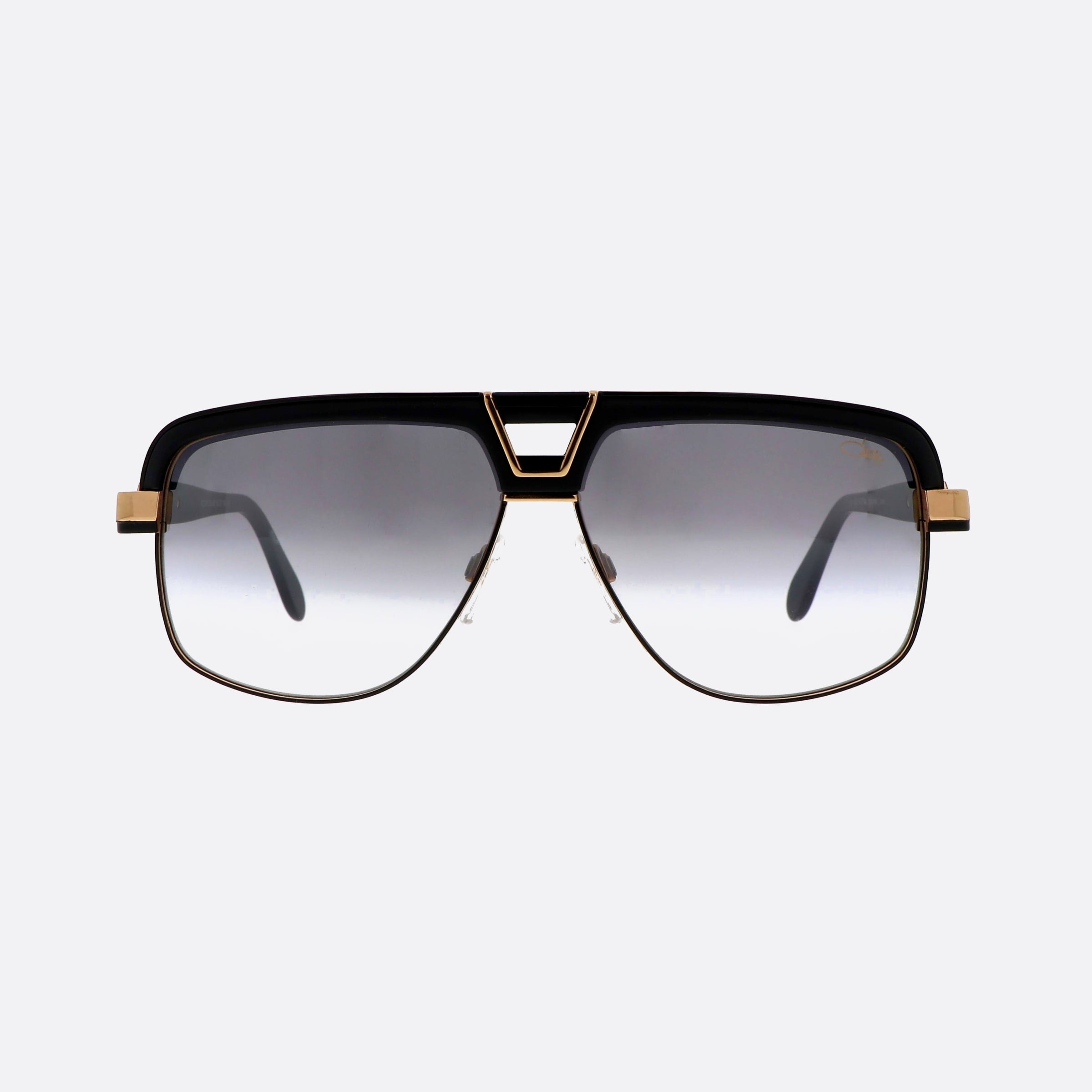 Cazal 62mm Legends Black Pilot Men Sunglasses - Side View