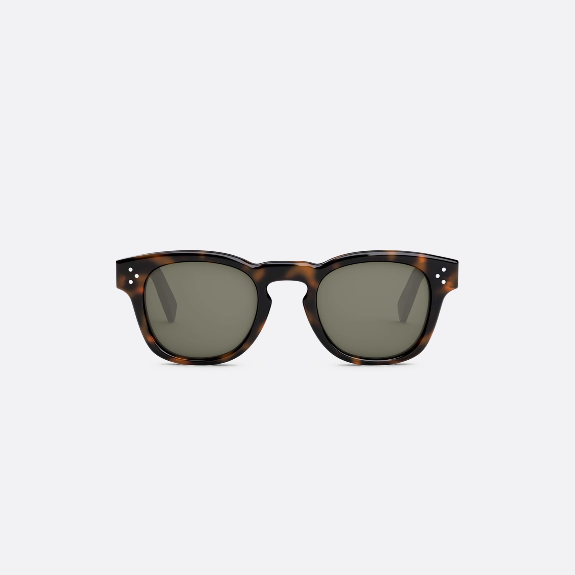 Celine 49mm Dots Cl40233i 53n Tortoise Unisex Sunglasses - Side View