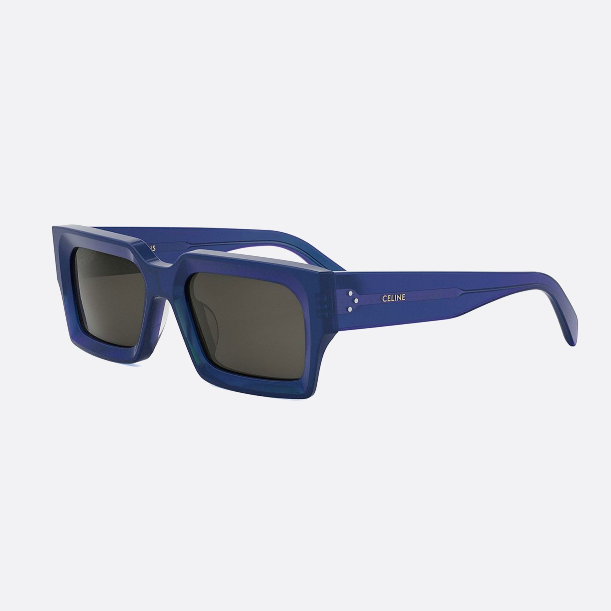 Celine 54mm Dots Cl40280u 90a Blue Unisex Sunglasses - Main View