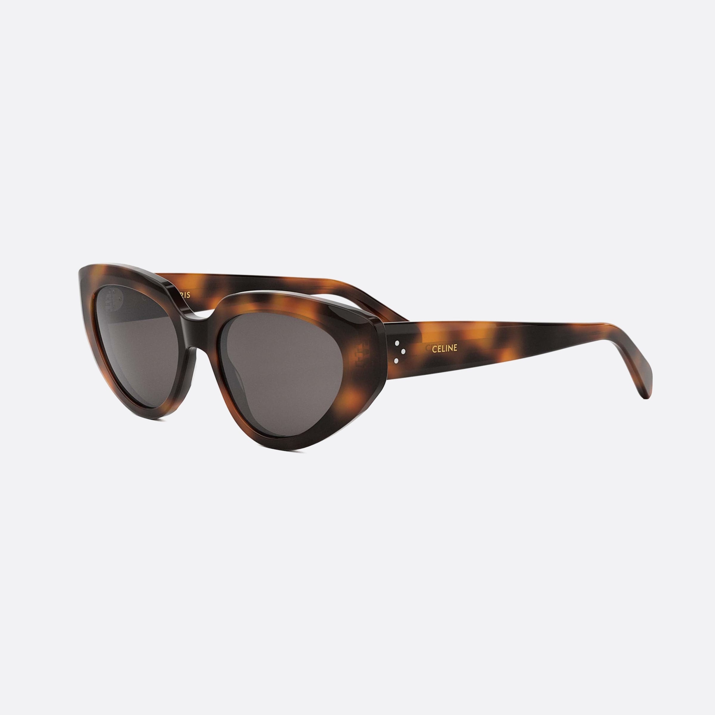 Celine 53mm Dots Cl40286i 53a Havana Cat Eye Women Sunglasses - Main View