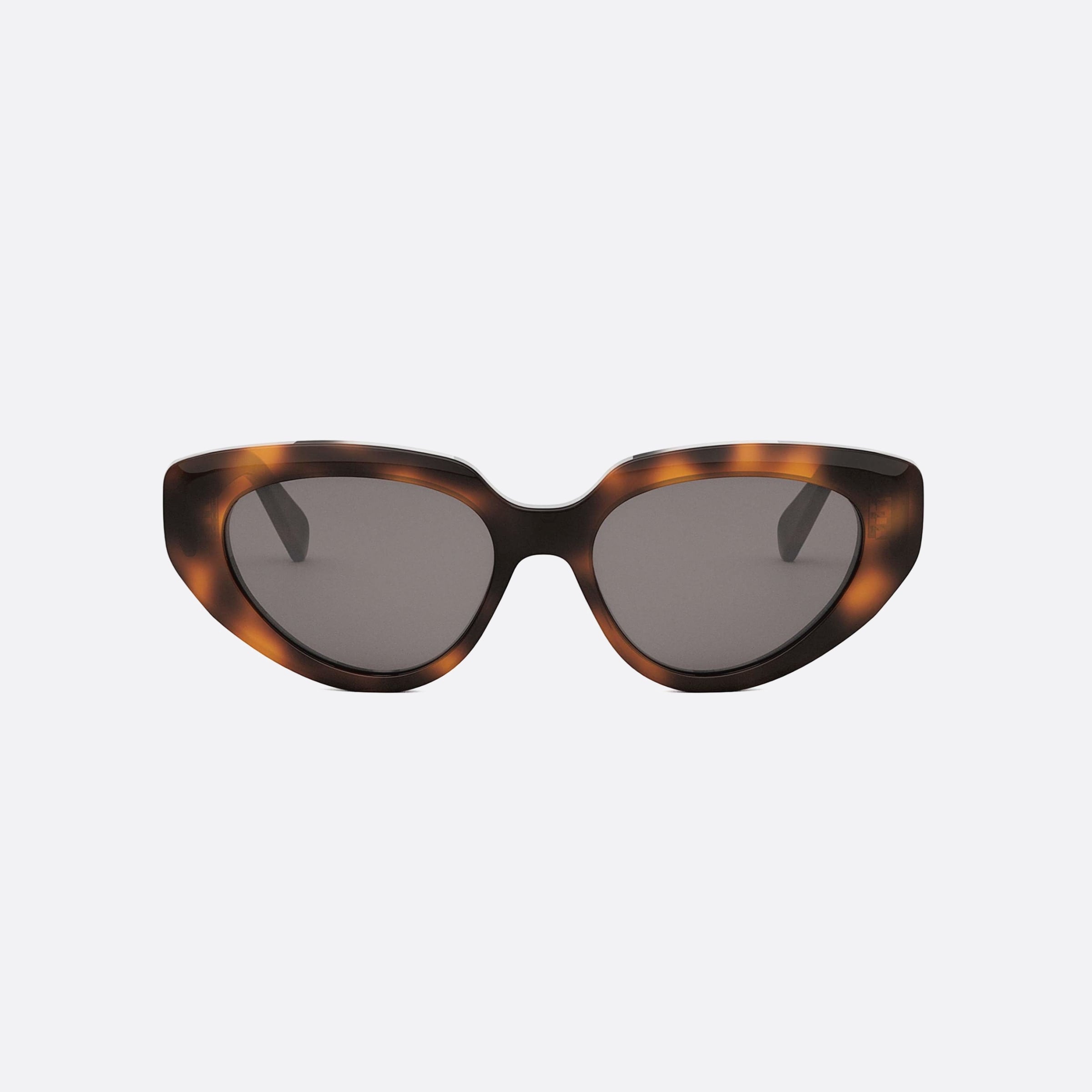 Celine 53mm Dots Cl40286i 53a Havana Cat Eye Women Sunglasses - Side View