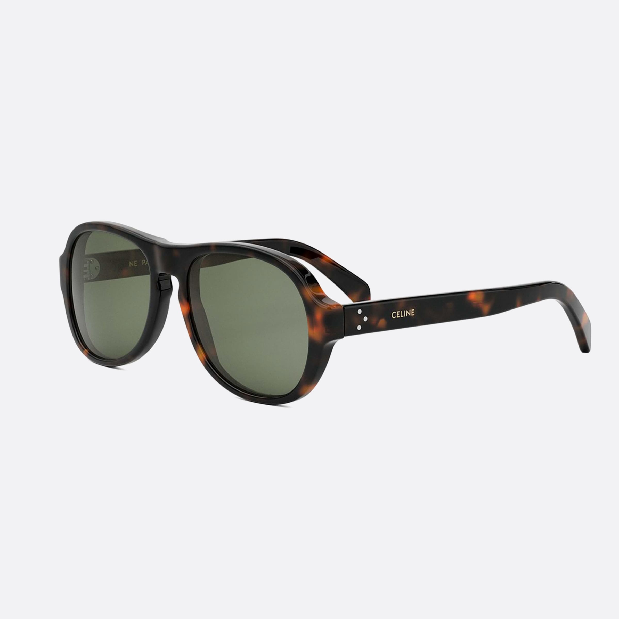 Celine 56mm Dots Cl40298i 52n Tortoise Men Sunglasses - Main View
