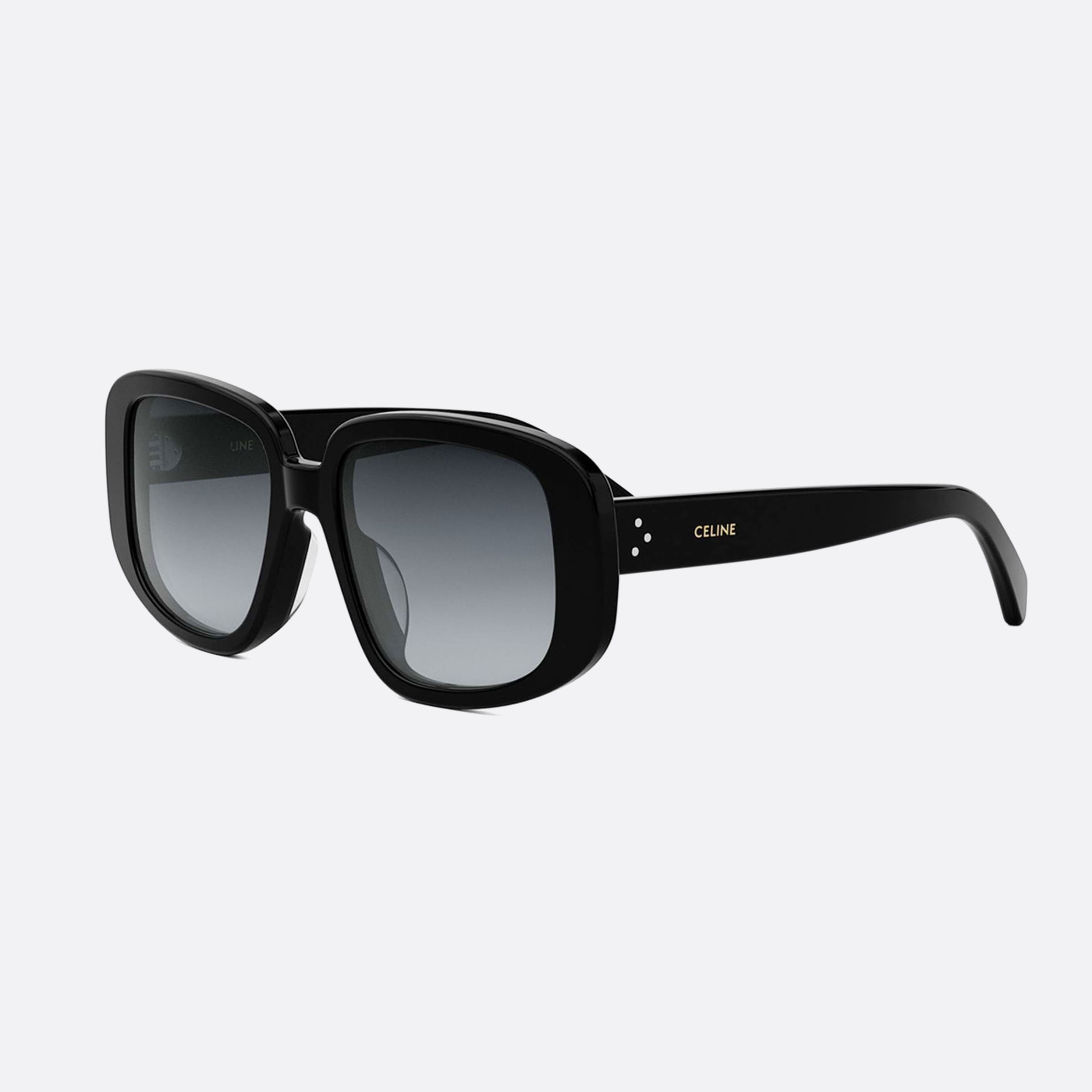Celine 55mm Dots Cl40299u 01b Black Geometric Women Sunglasses - Main View