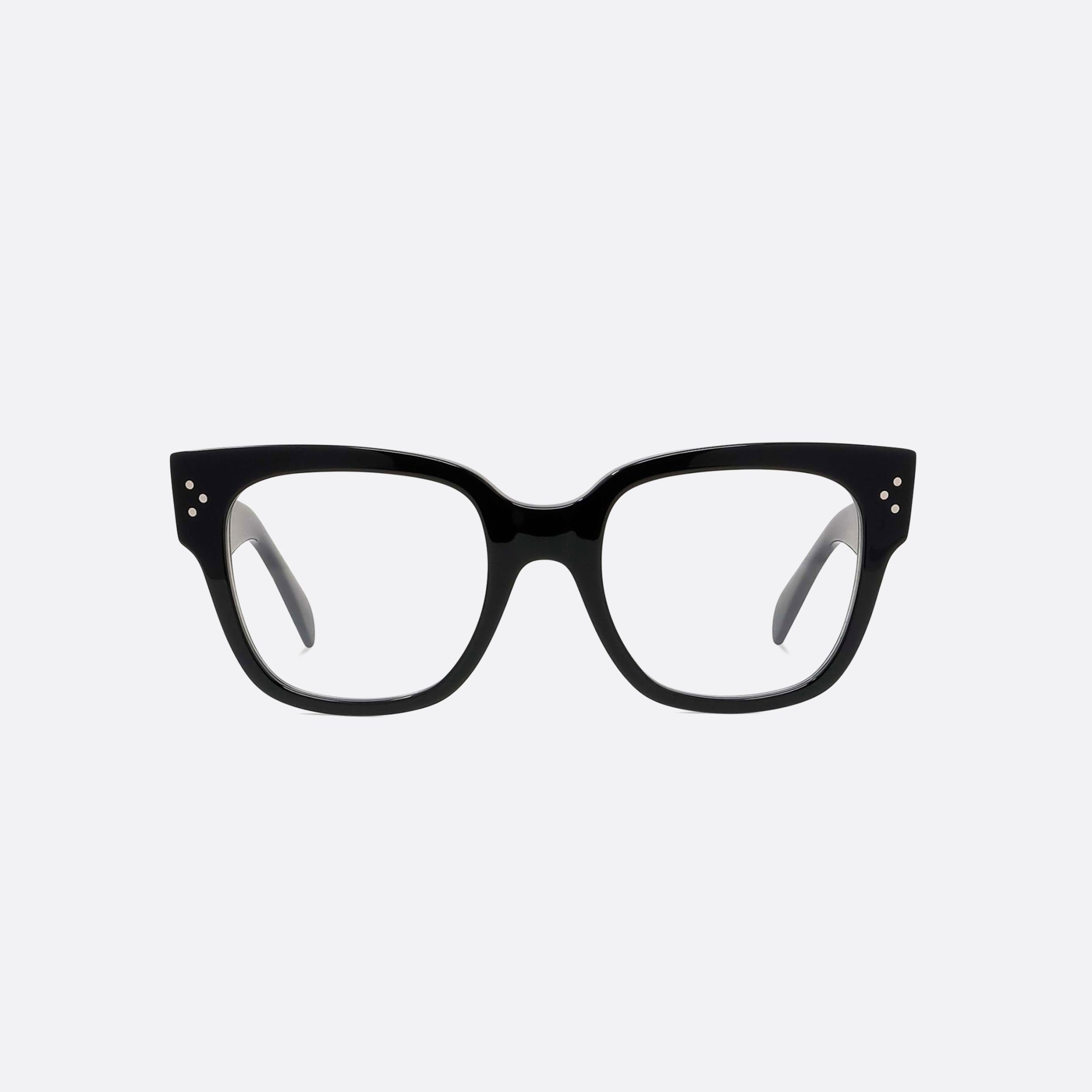 Celine 53mm Dots Cl50066i Black Women Eyeglasses - Side View