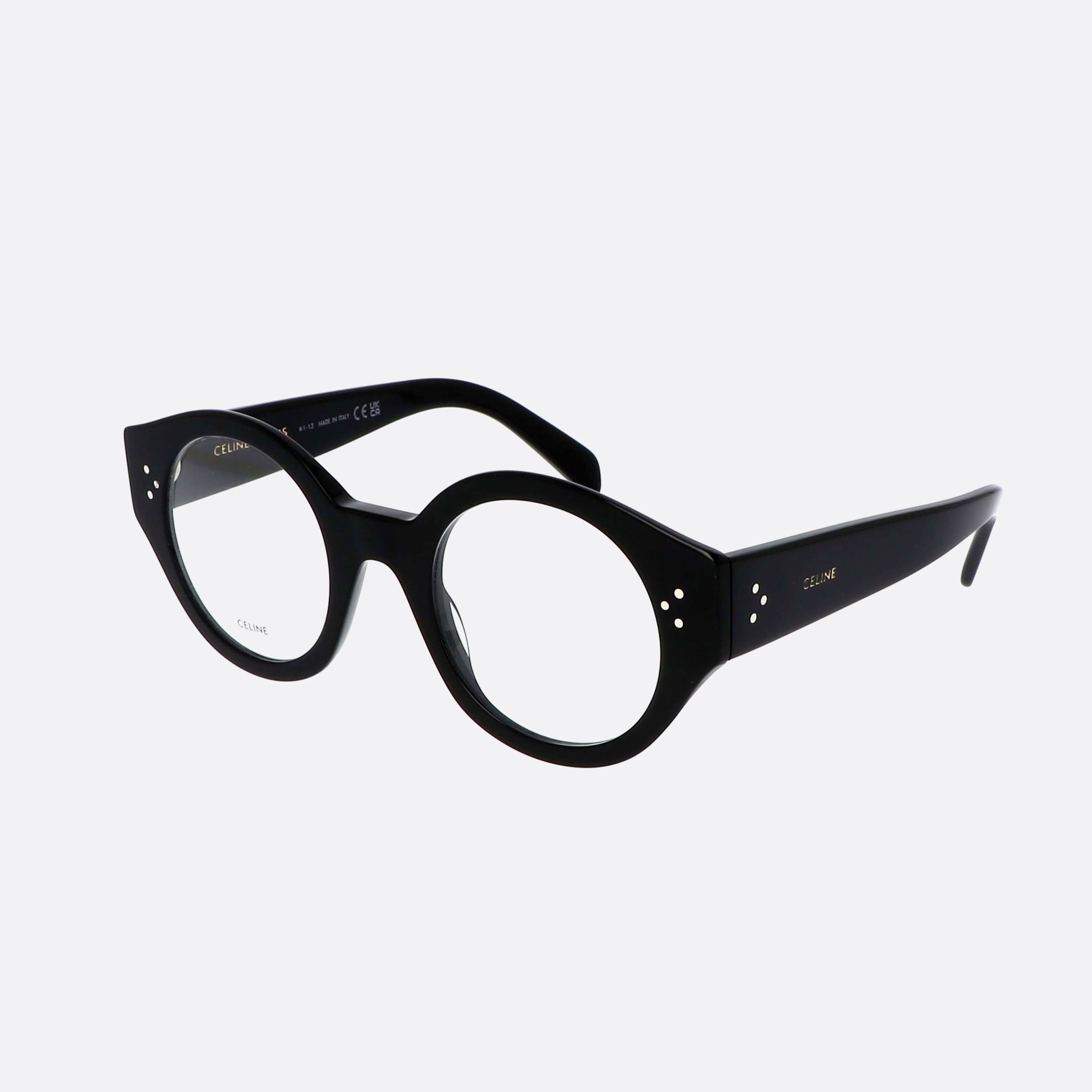 Celine 48mm Dots Cl50123i Black Women Eyeglasses - Main View