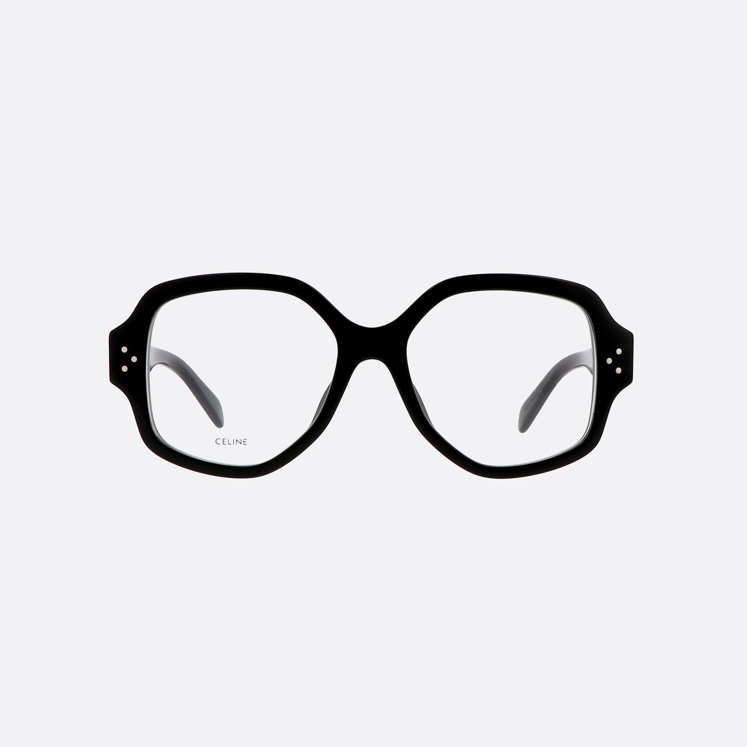 Celine 53mm Dots Cl50135i Black Women Eyeglasses - Side View