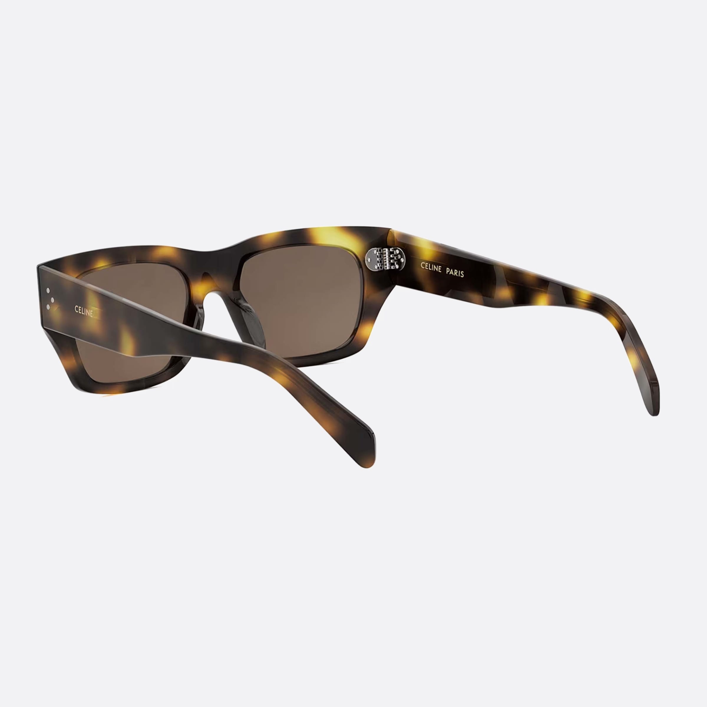 Celine 53mm Dots Cl40297u 53e Tortoise Polarized Men Sunglasses - Lifestyle Shot