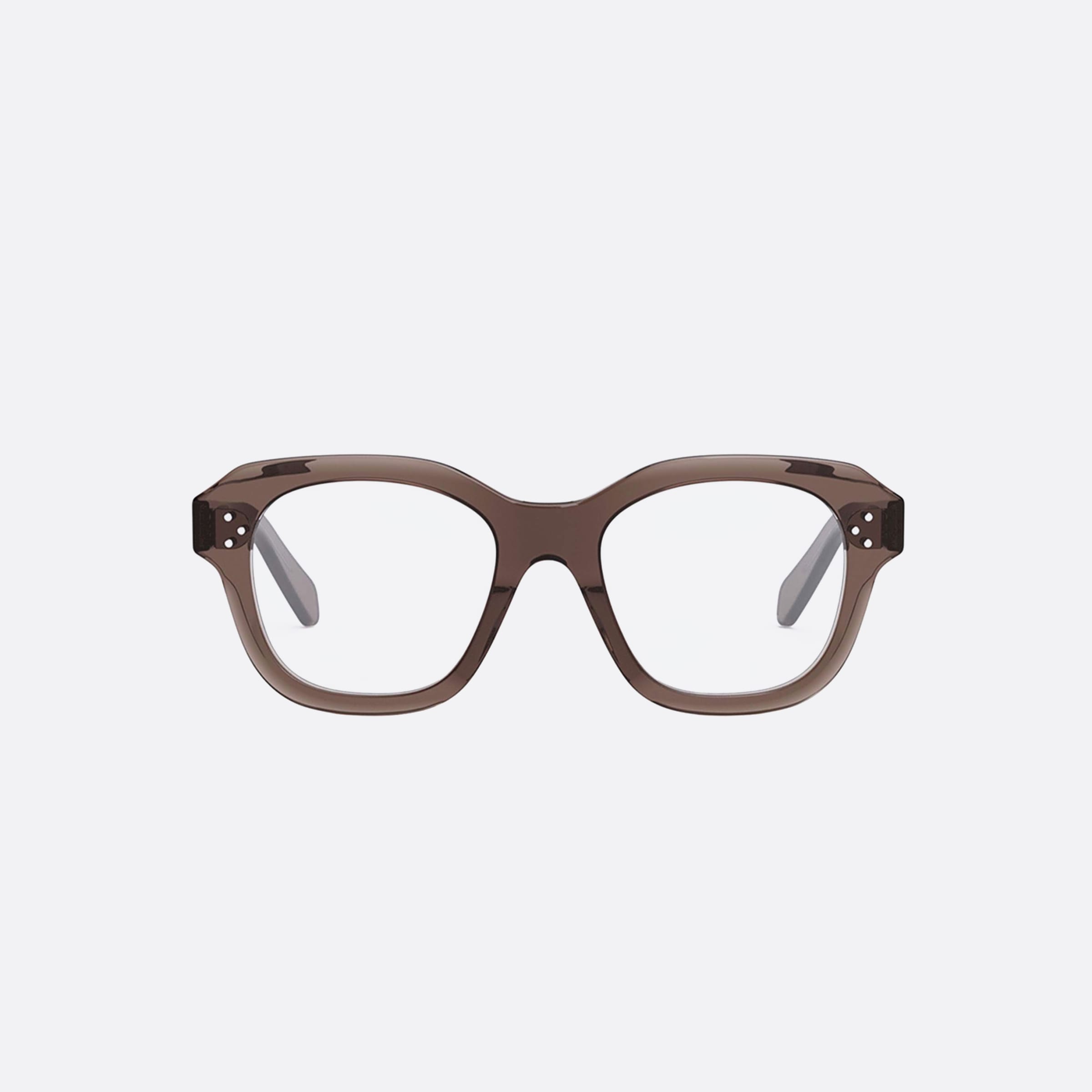 Celine 50mm Dots Cl50124i Clear Women Eyeglasses - Side View