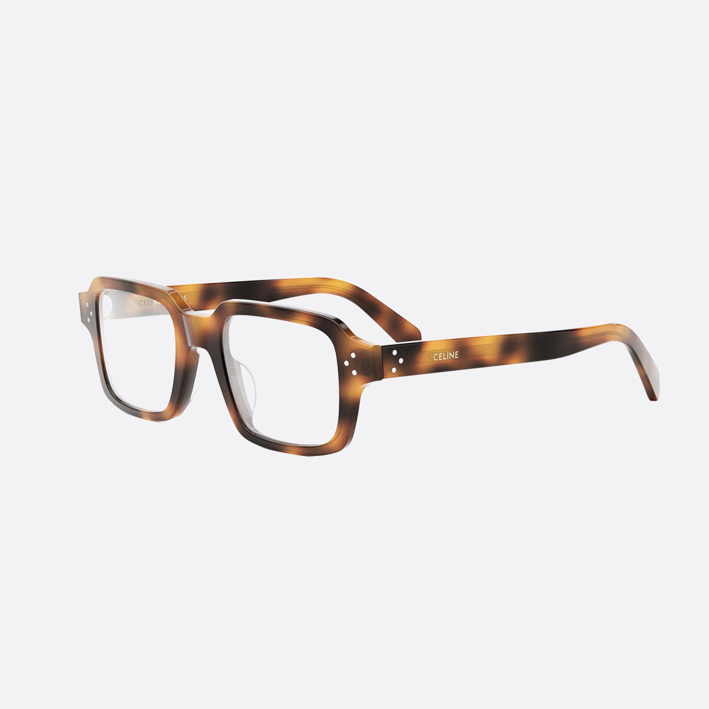 Celine 49mm Dots Cl50144u Tortoise Men Eyeglasses - Main View