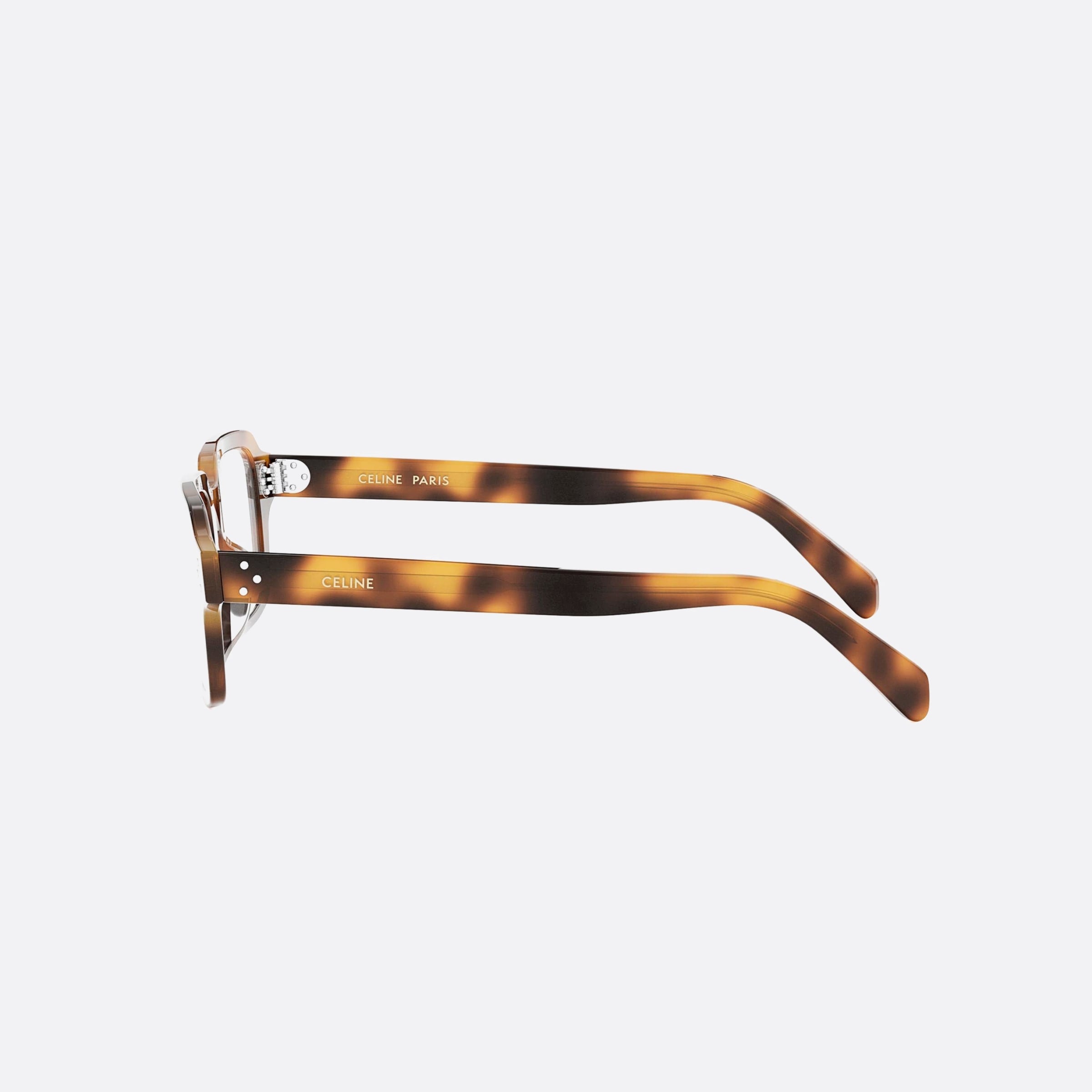 Celine 49mm Dots Cl50144u Tortoise Men Eyeglasses - Detail View