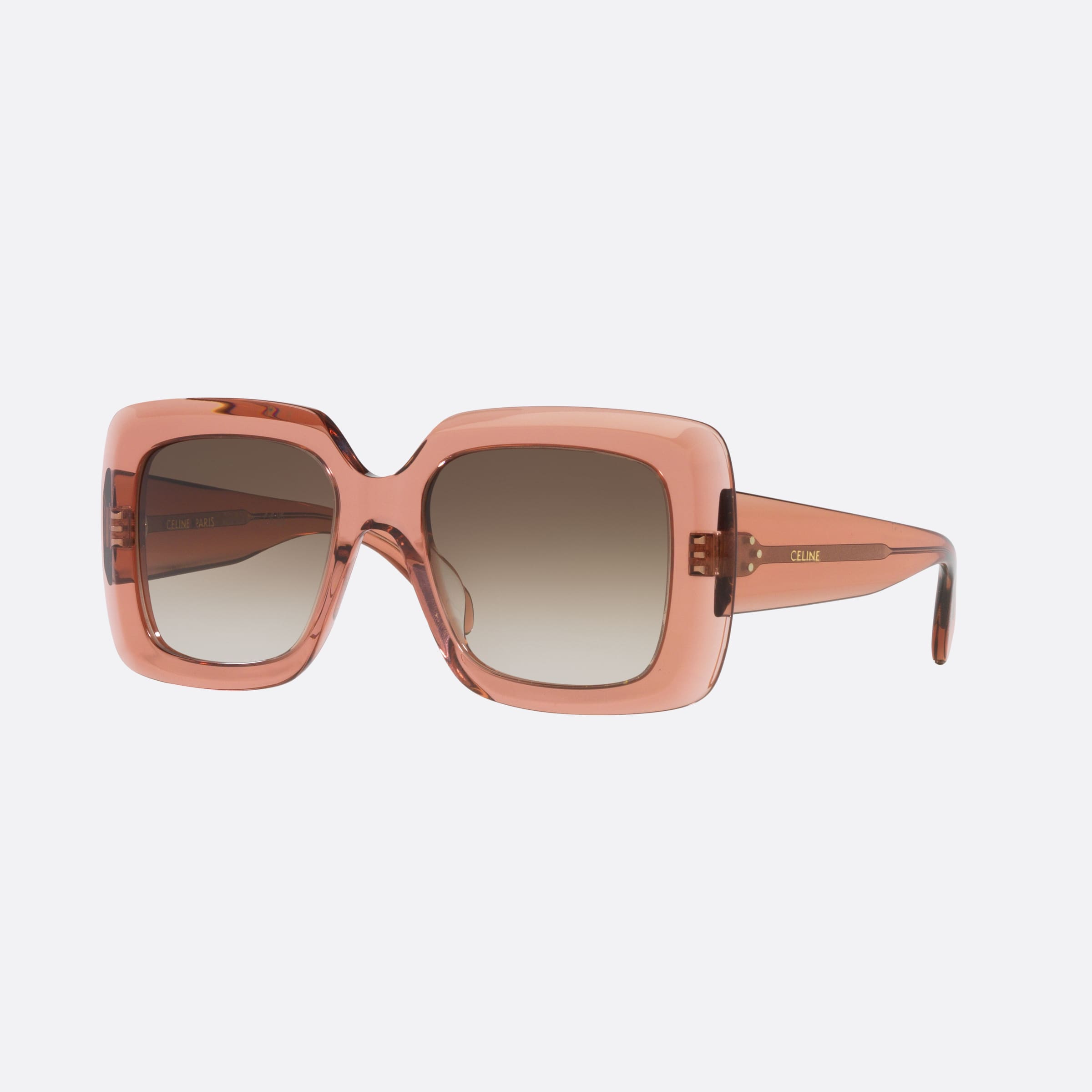 Celine 54mm Bold Dots Cl40263i Pink Square Women Sunglasses - Main View
