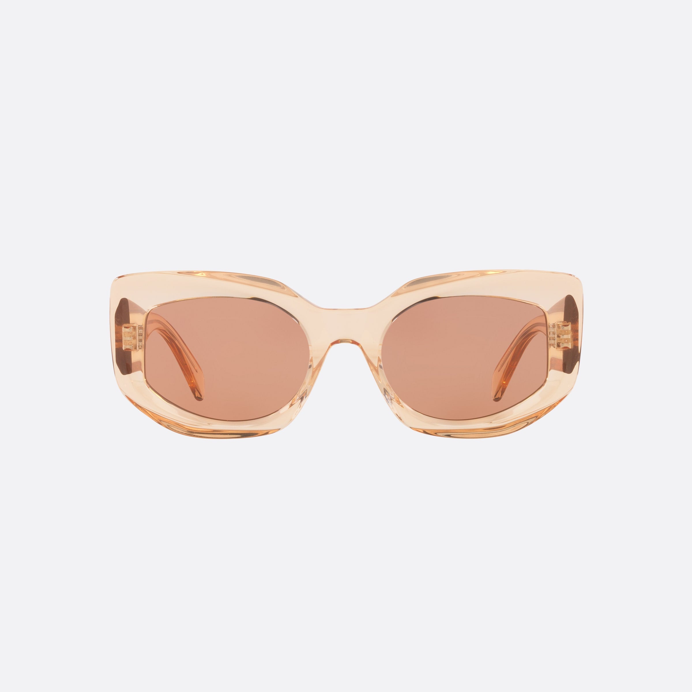 Celine 54mm Bold Dots Cl40277i 42j Orange Butterfly Women Sunglasses - Side View