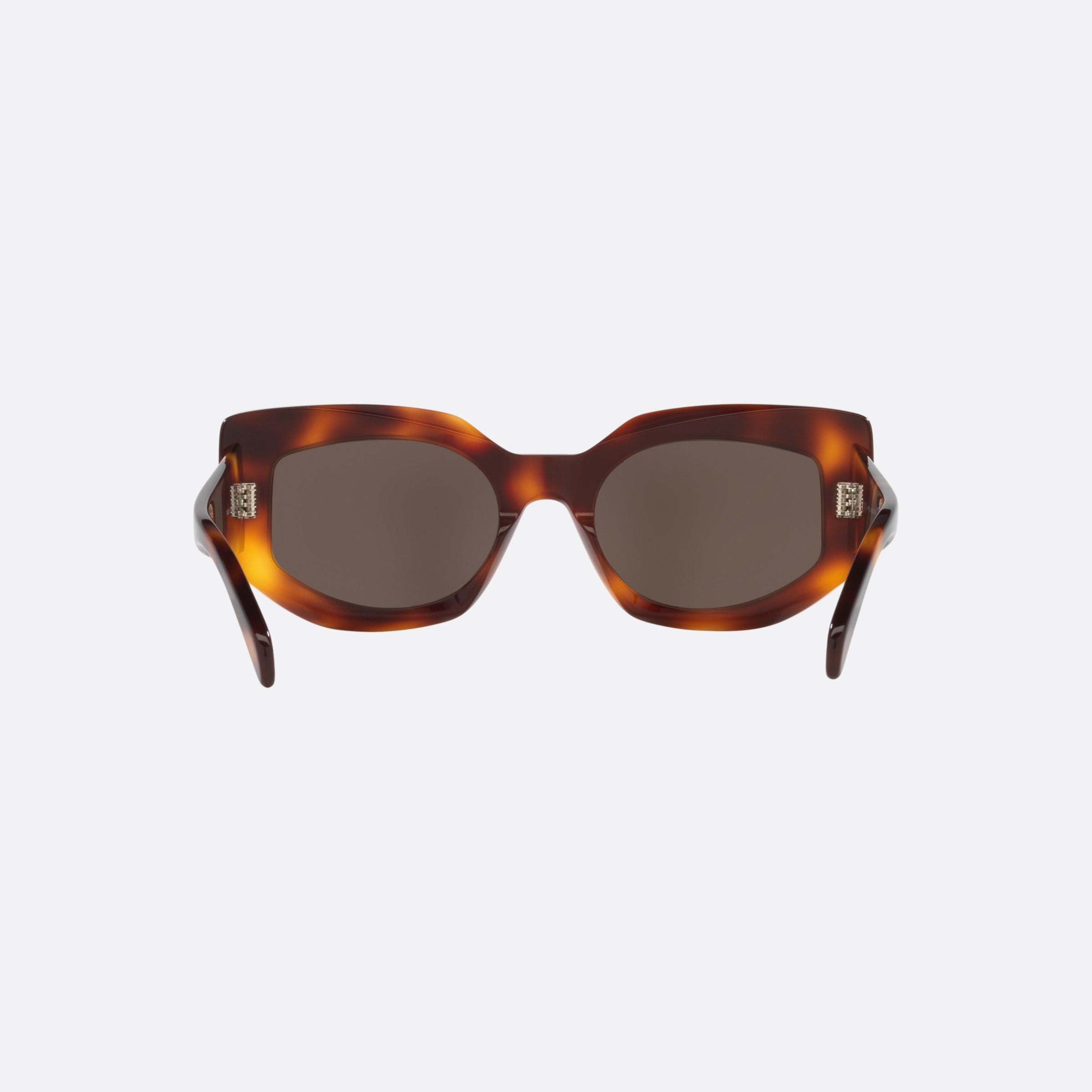 Celine 53mm Bold Dots Cl40277i Tortoise Butterfly Women Sunglasses - Side View