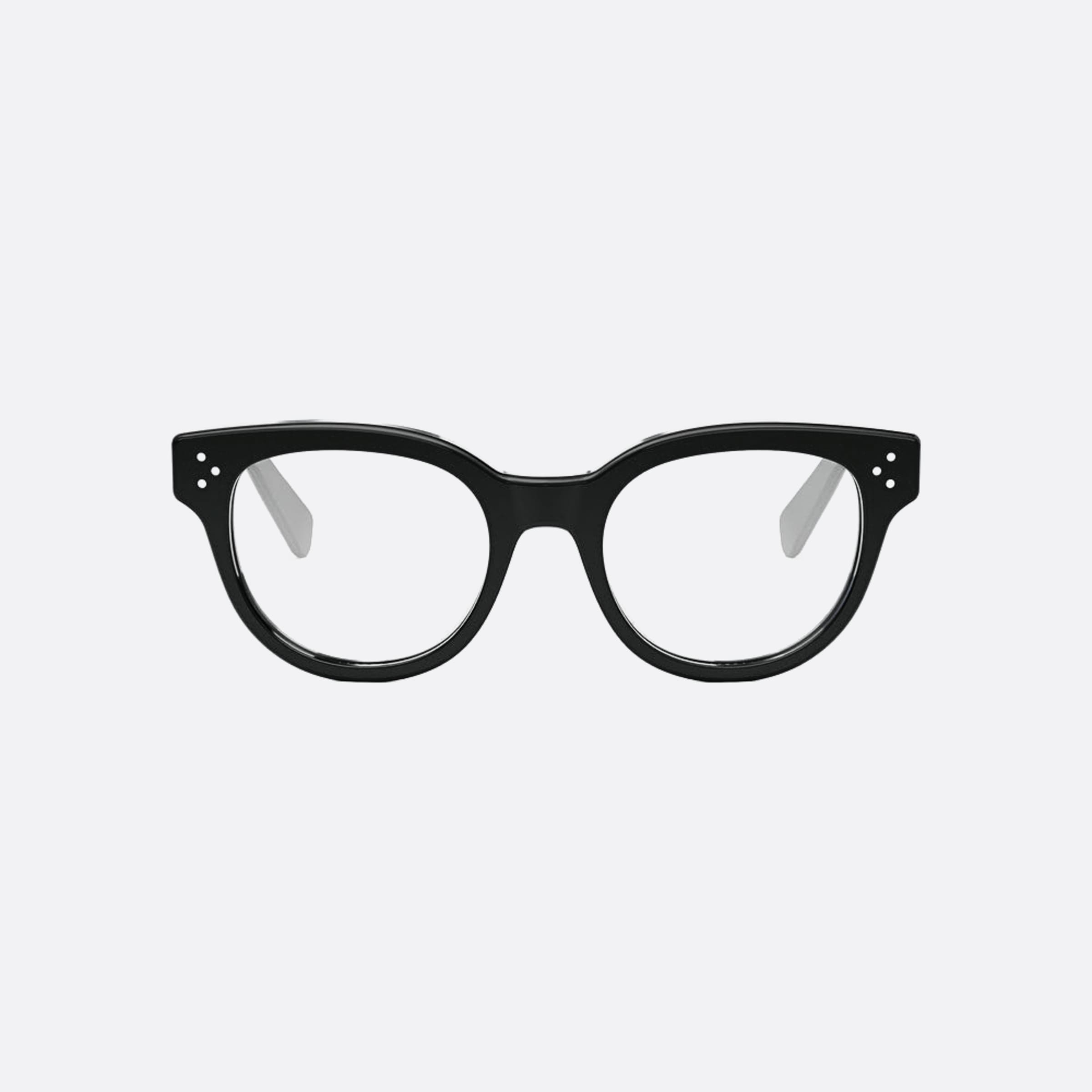 Celine 53mm Celine Dots Black Pantos Women Eyeglasses - Main View