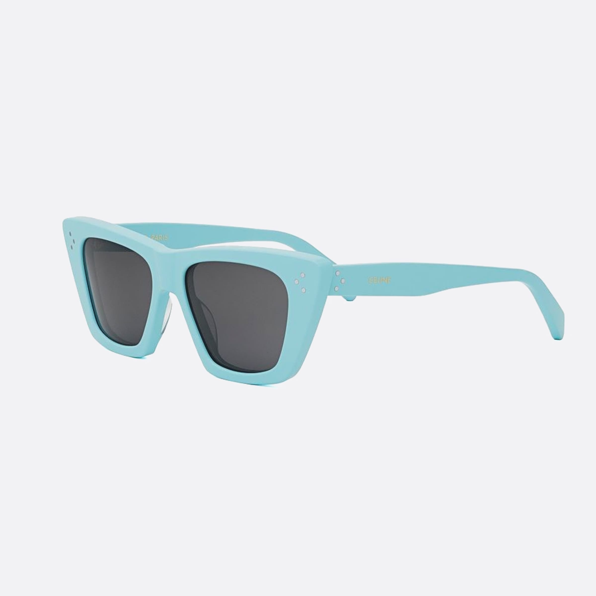 Celine 51mm Celine Dots 84a Blue Visor Women Sunglasses - Side View