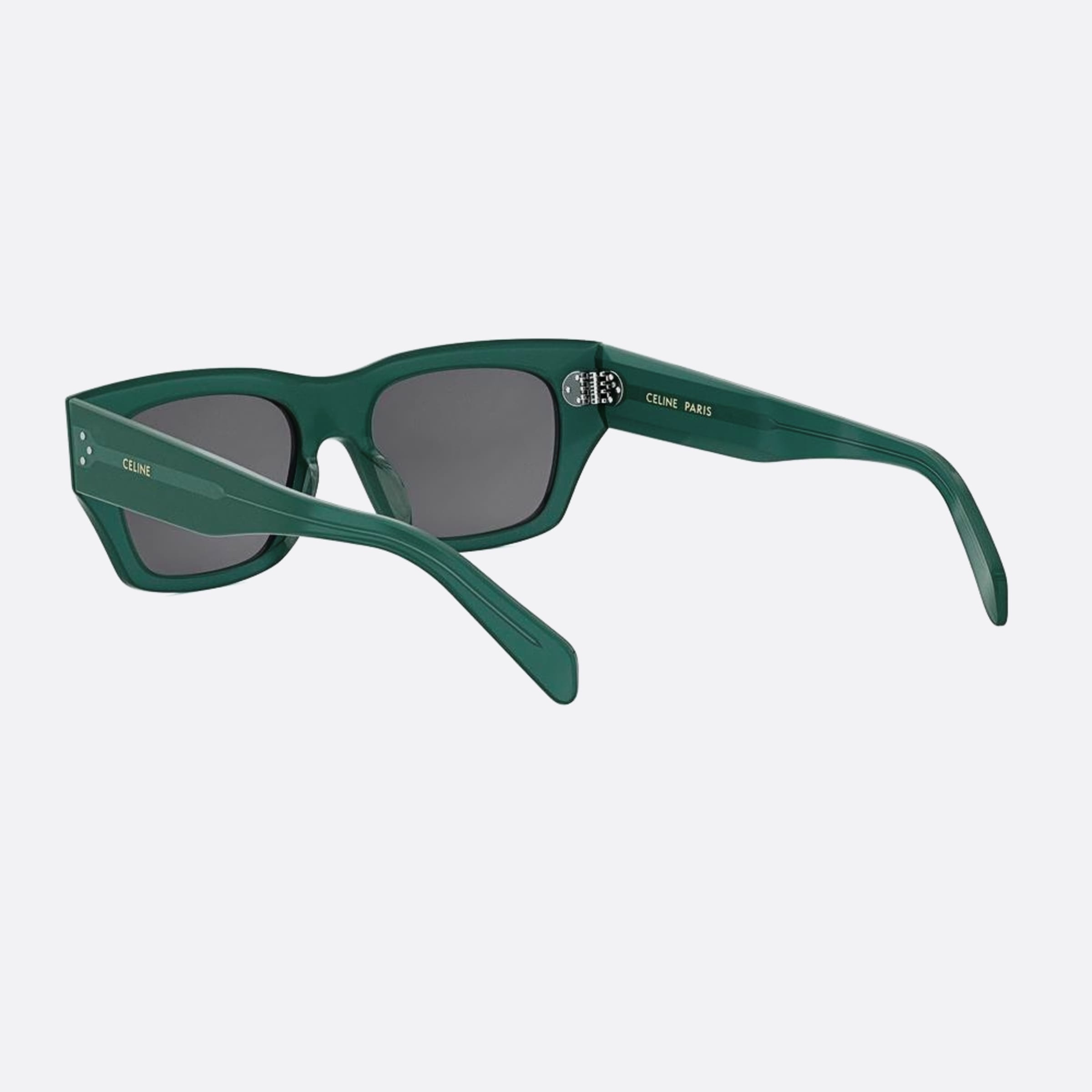 Celine 53mm Celine Dots 96a Green Geometric Men Sunglasses - Lifestyle Shot