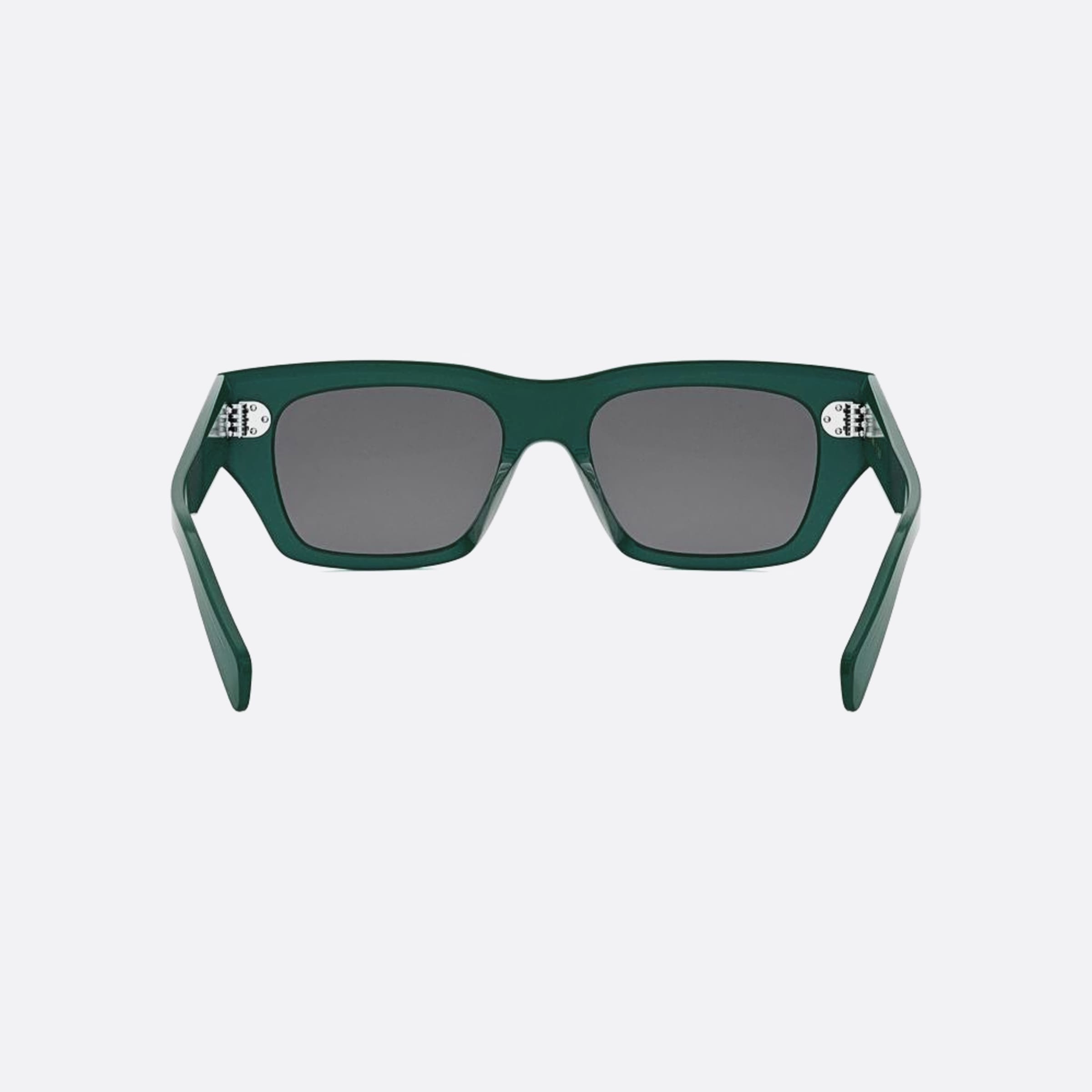 Celine 53mm Celine Dots 96a Green Geometric Men Sunglasses - Additional Angle