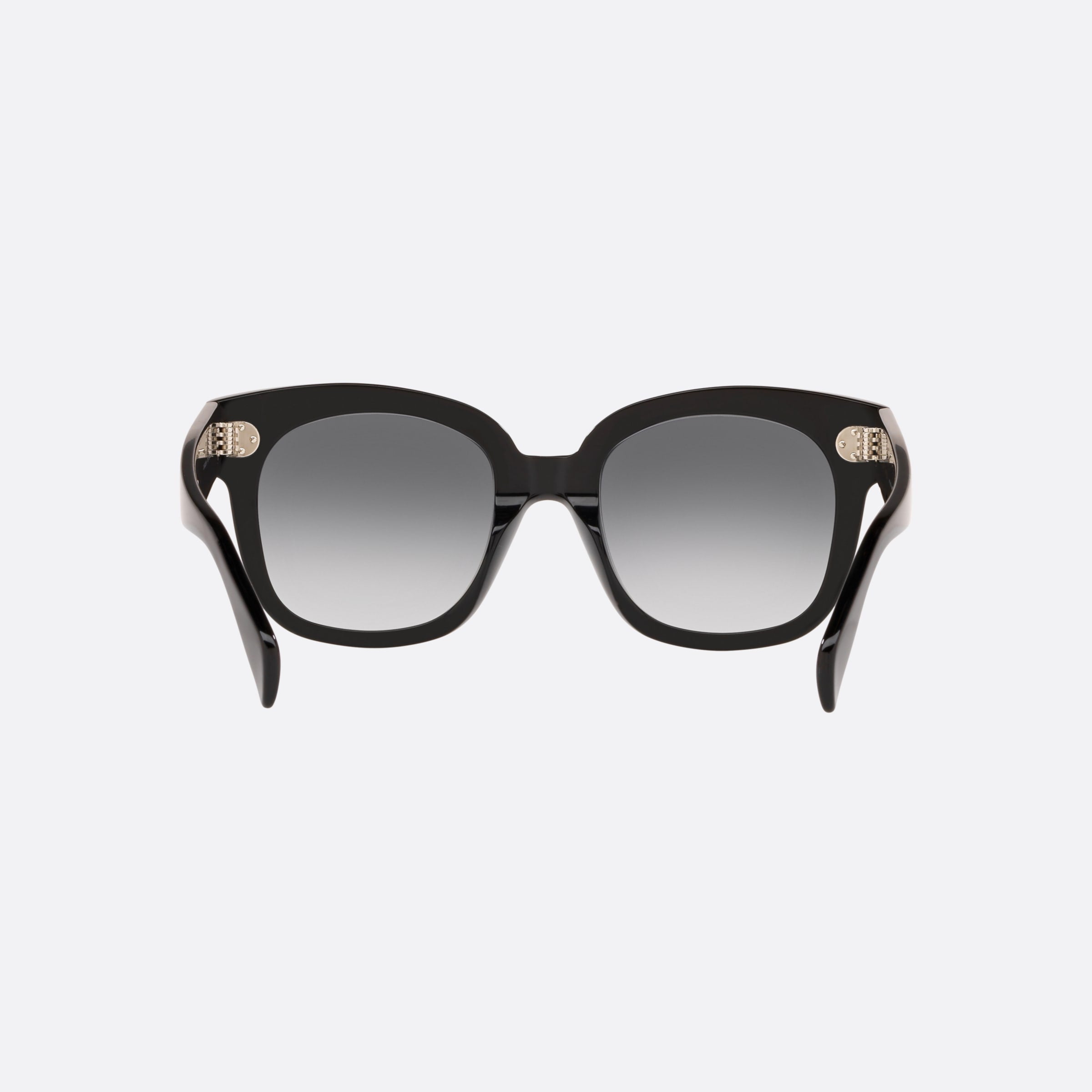Celine 54mm Cl4002un Black Rectangular Women Sunglasses - Side View