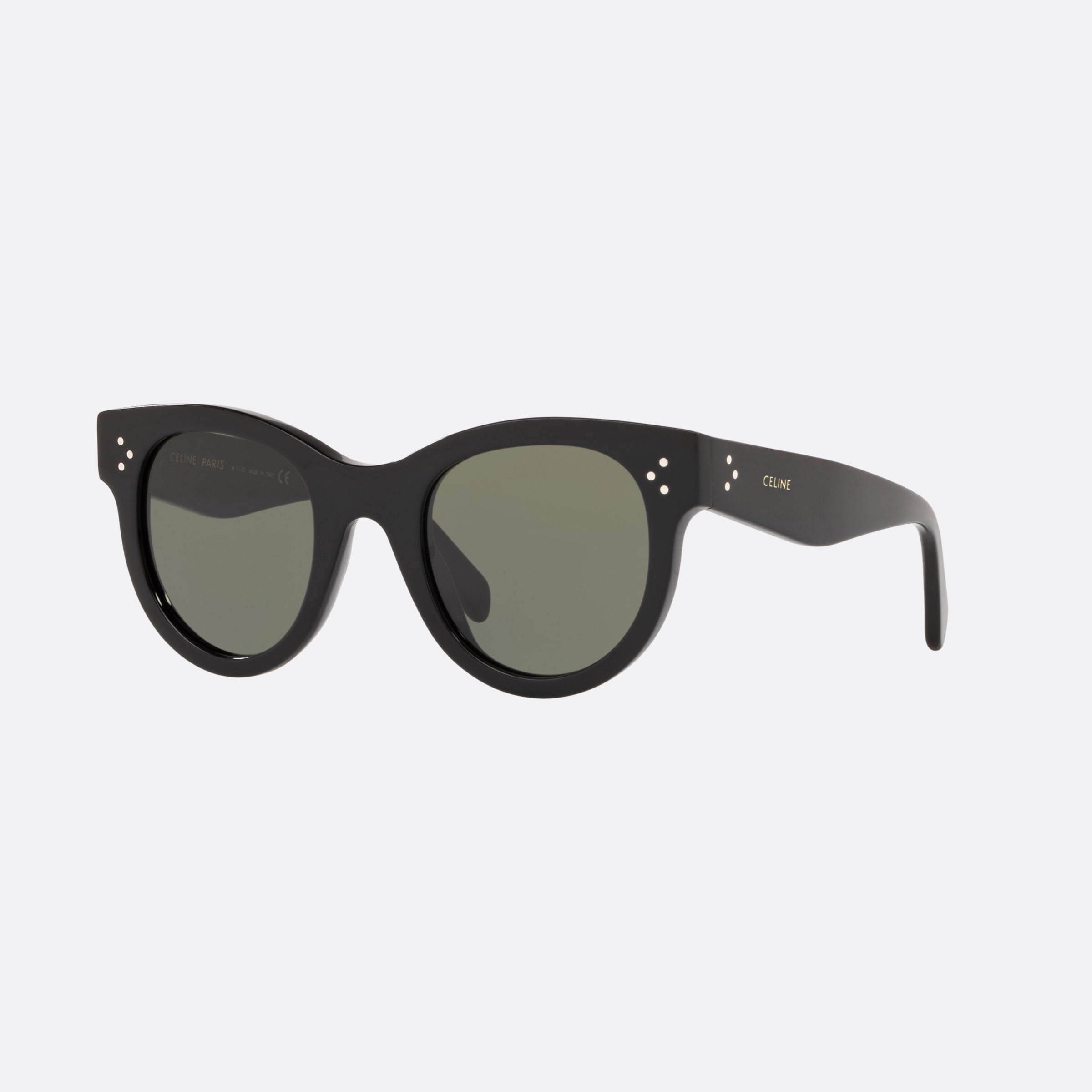 Celine 48mm Cl4003in 01a Black Rectangular Women Sunglasses - Main View