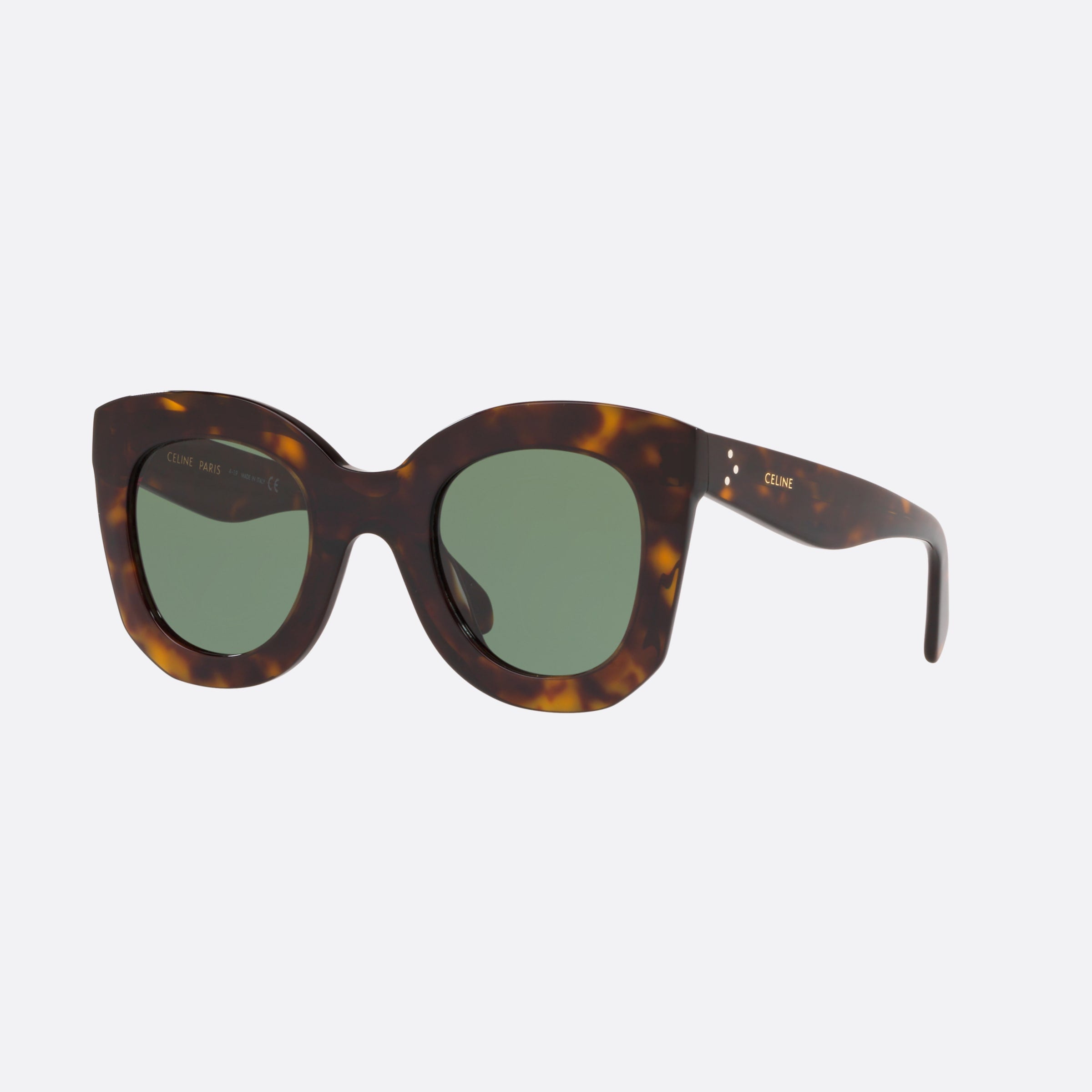 Celine 47mm Cl4005in 52n Havana Rectangular Women Sunglasses - Main View