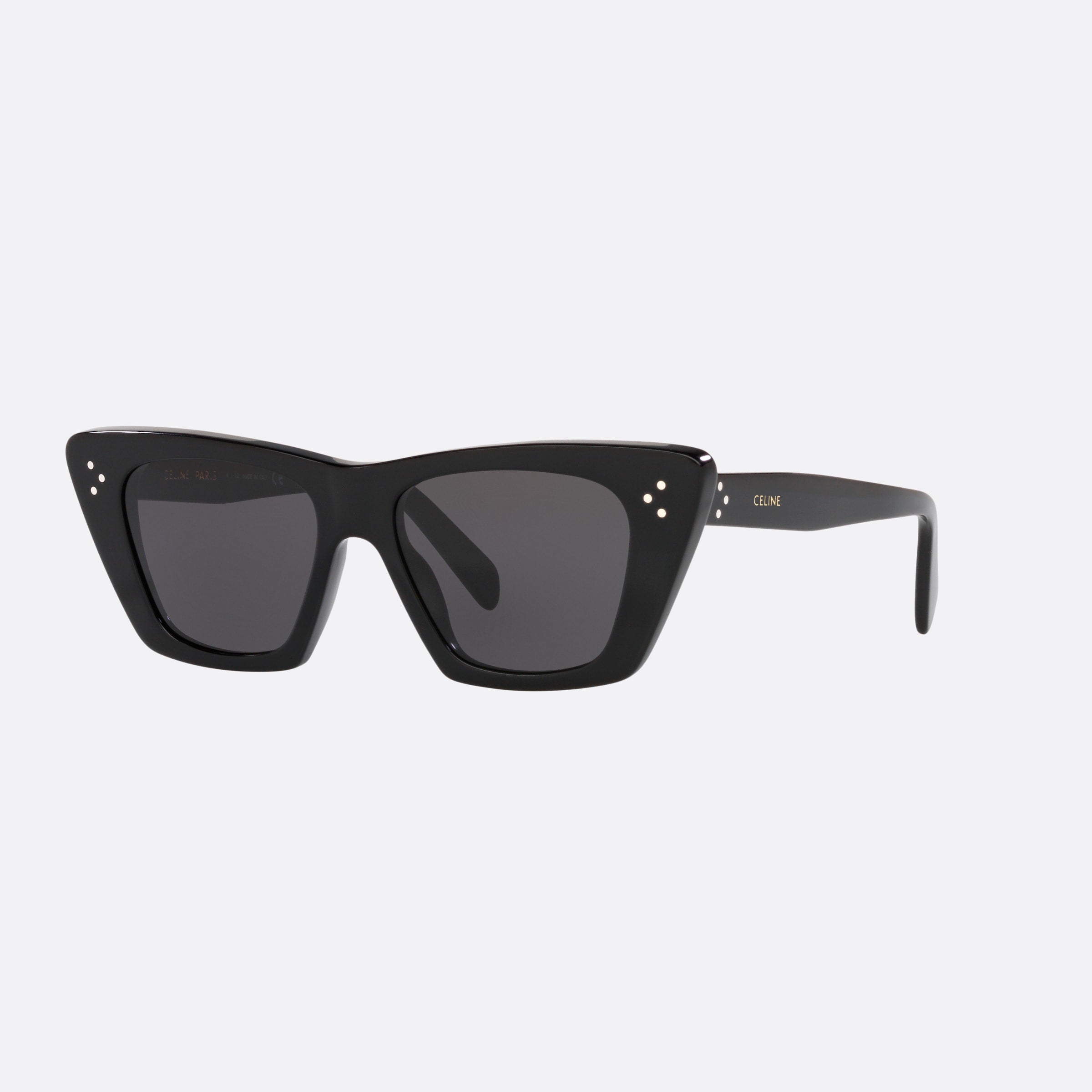 Celine 51mm Cl40187i 01a Black Rectangle Women Sunglasses - Main View