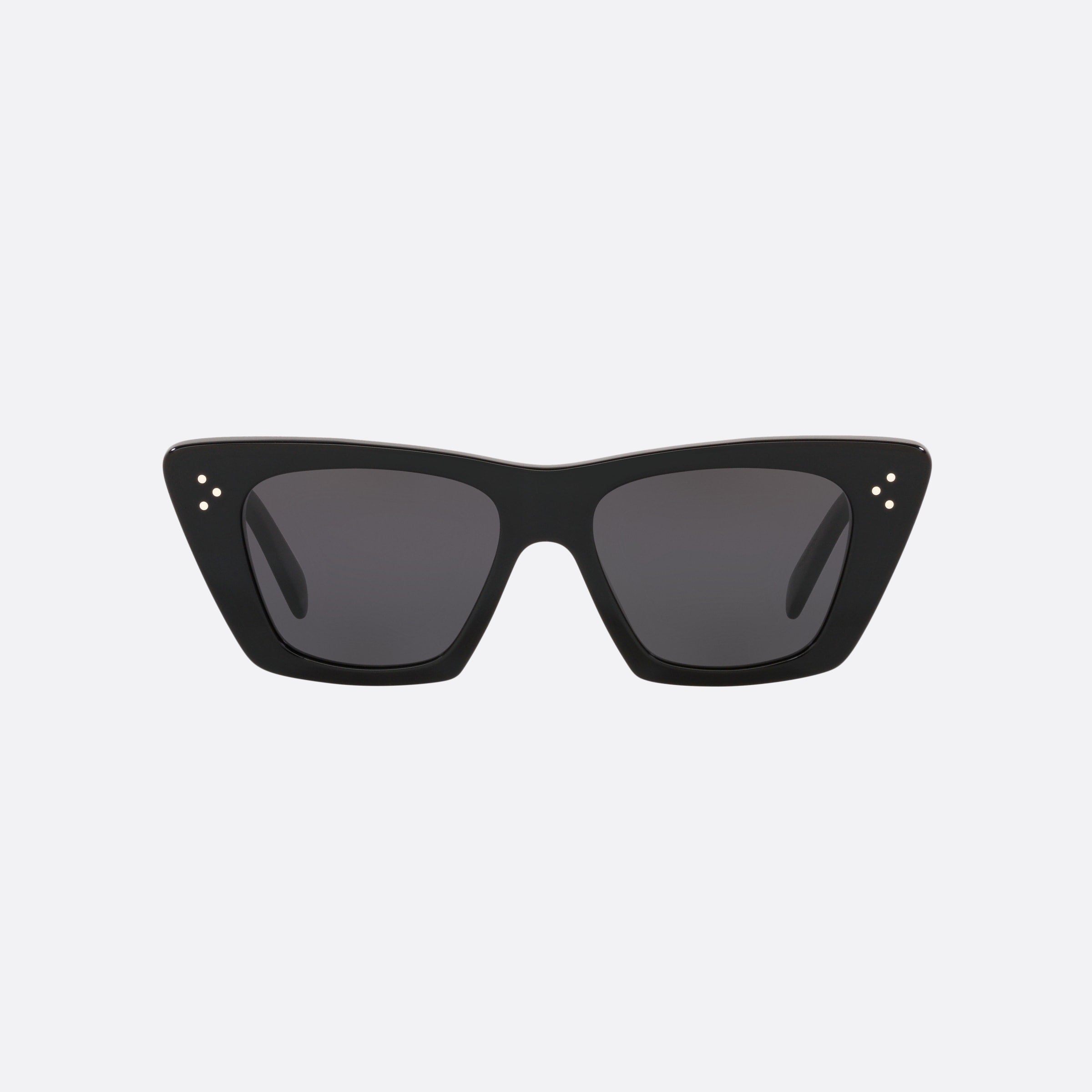 Celine 51mm Cl40187i 01a Black Rectangle Women Sunglasses - Side View