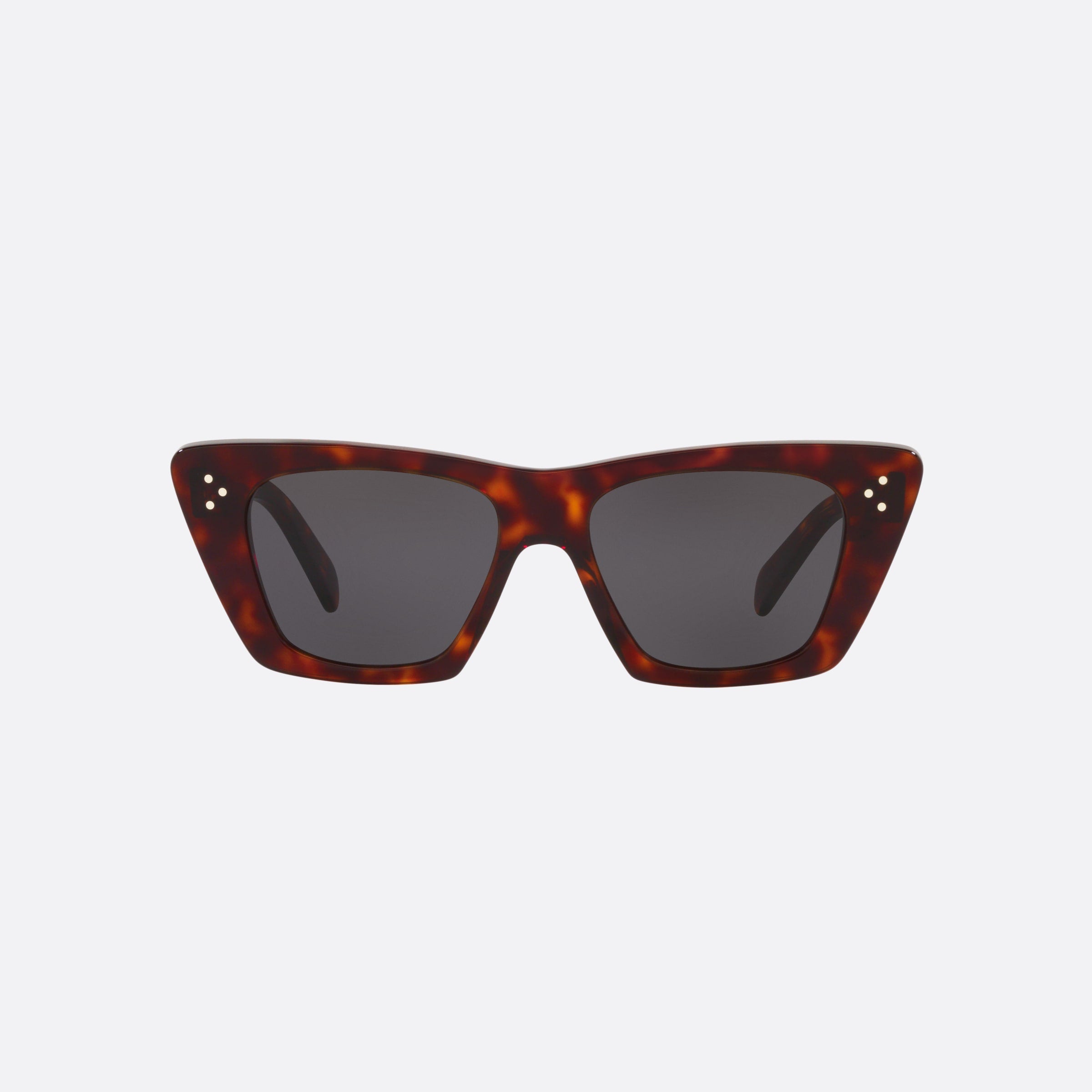 Celine 51mm Cl40187i 52a Brown Rectangle Women Sunglasses - Side View