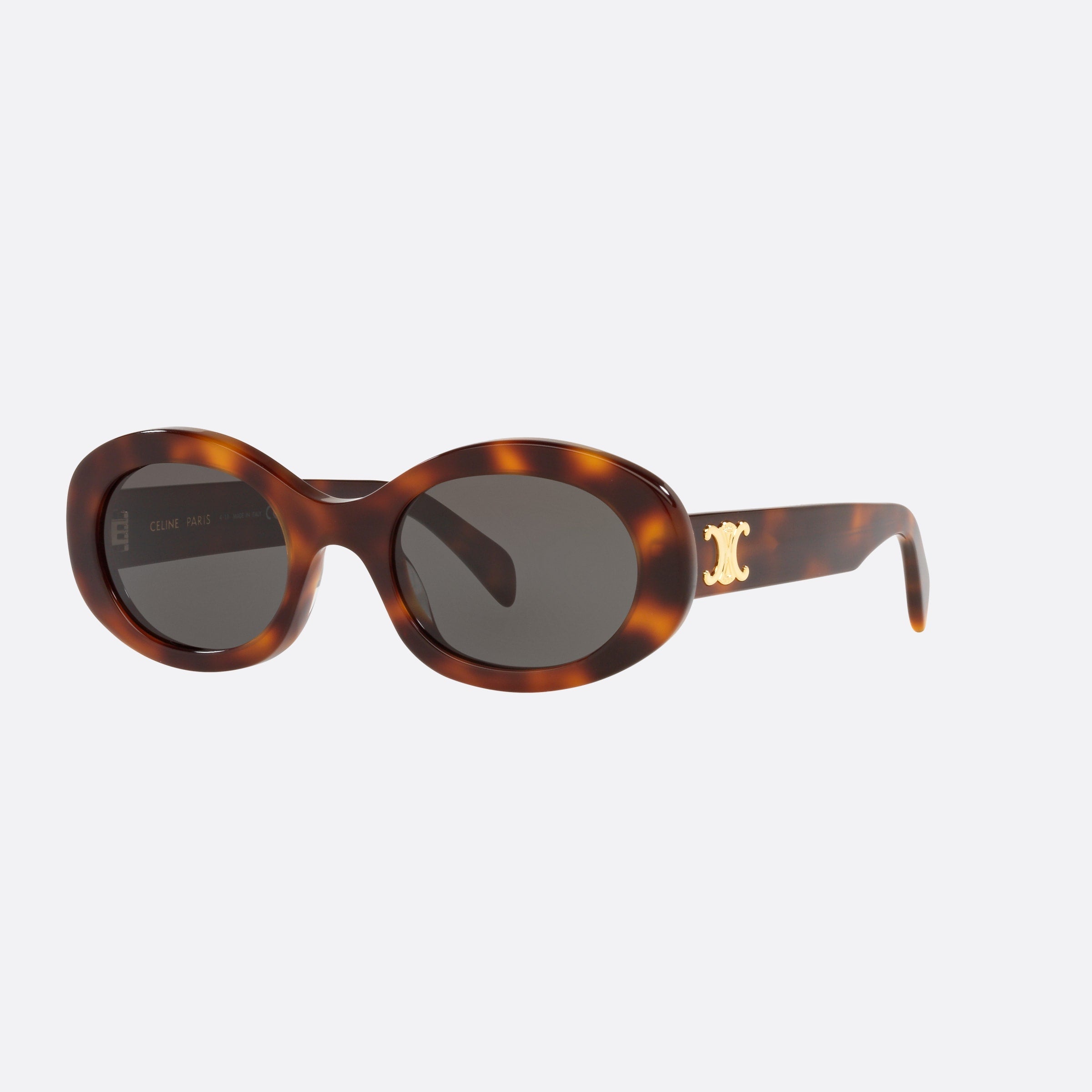 Celine 52mm Cl40194u 53a Tortoise Oval Women Sunglasses - Main View