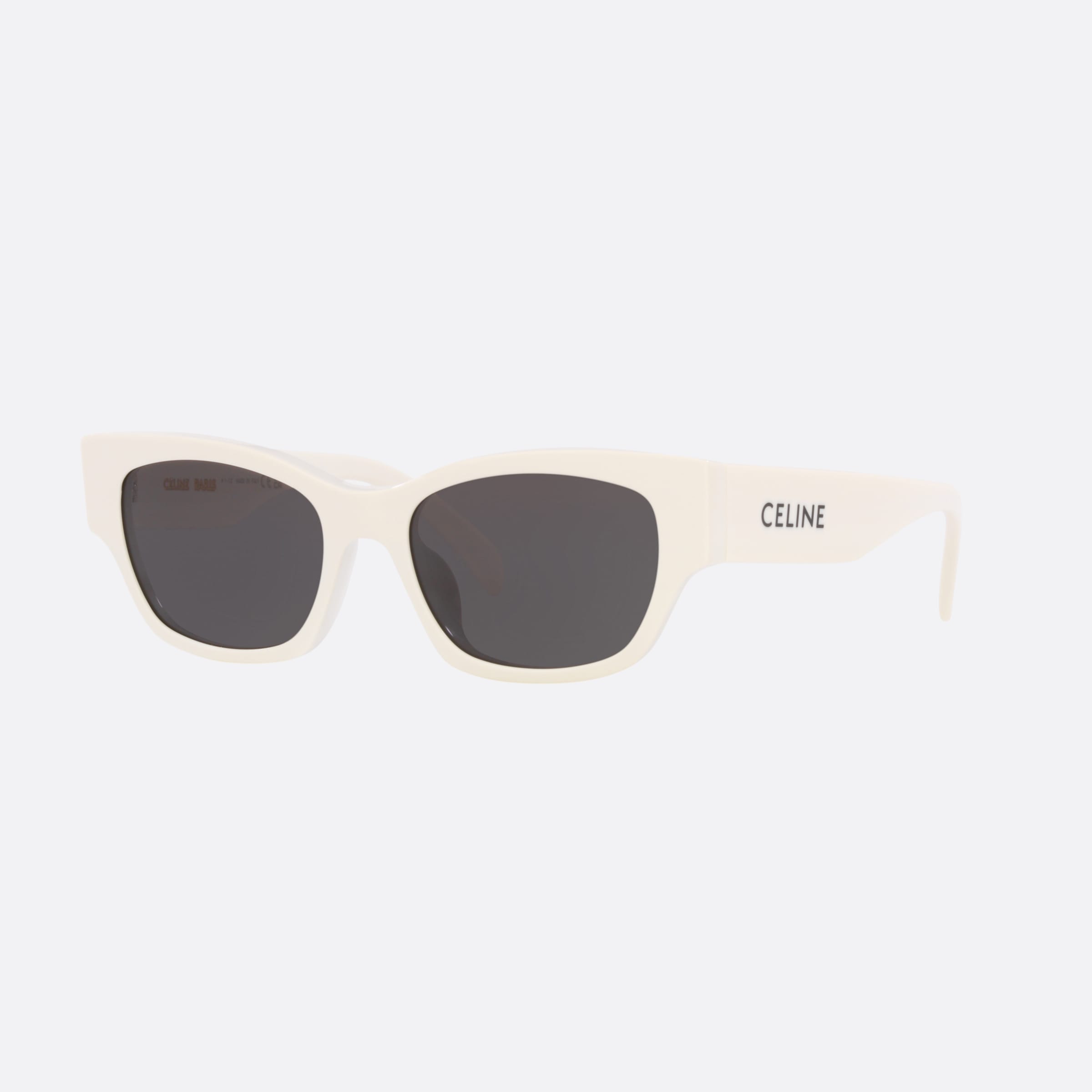 Celine 39mm Cl40197u White Cat Eye Unisex Sunglasses - Main View