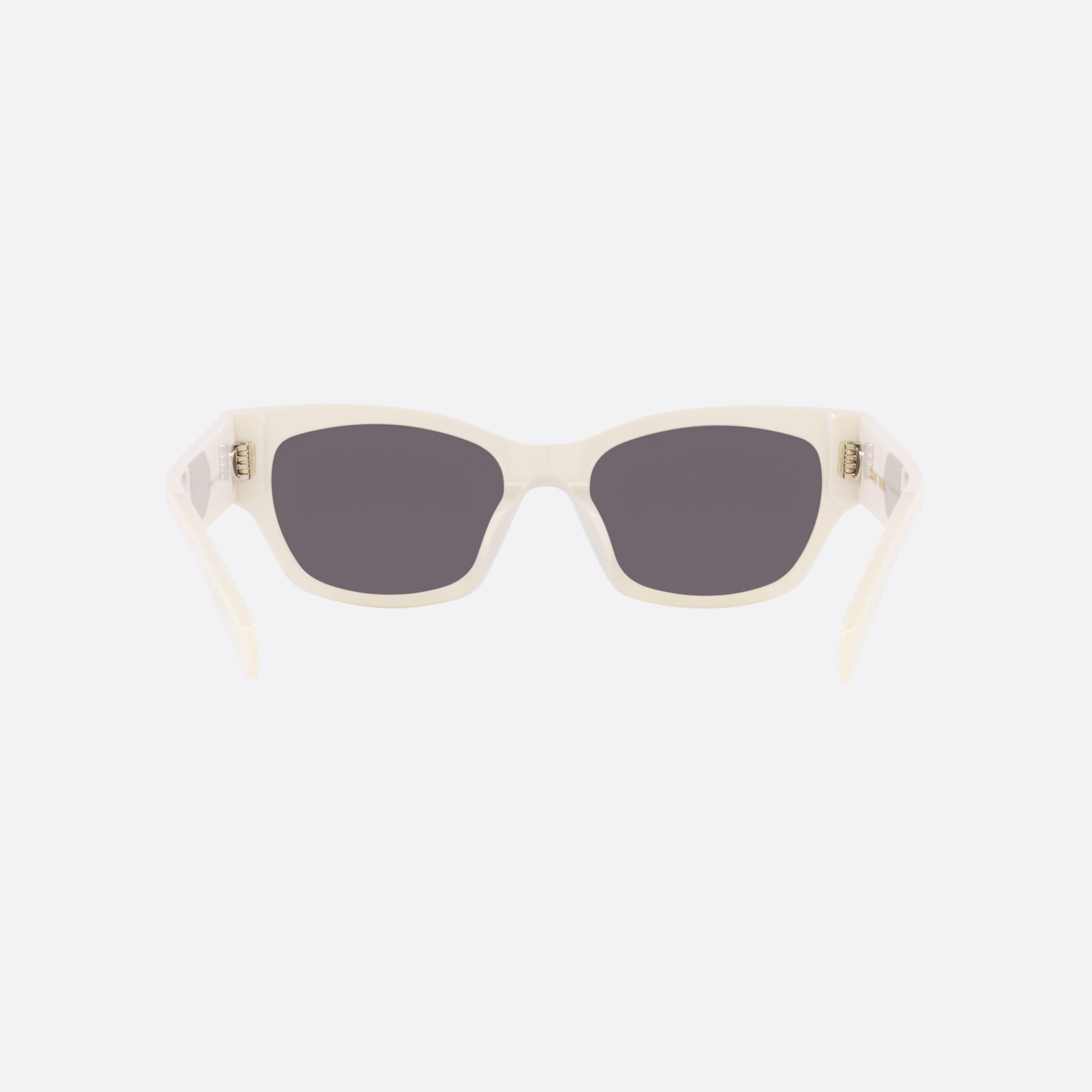 Celine 39mm Cl40197u White Cat Eye Unisex Sunglasses - Side View