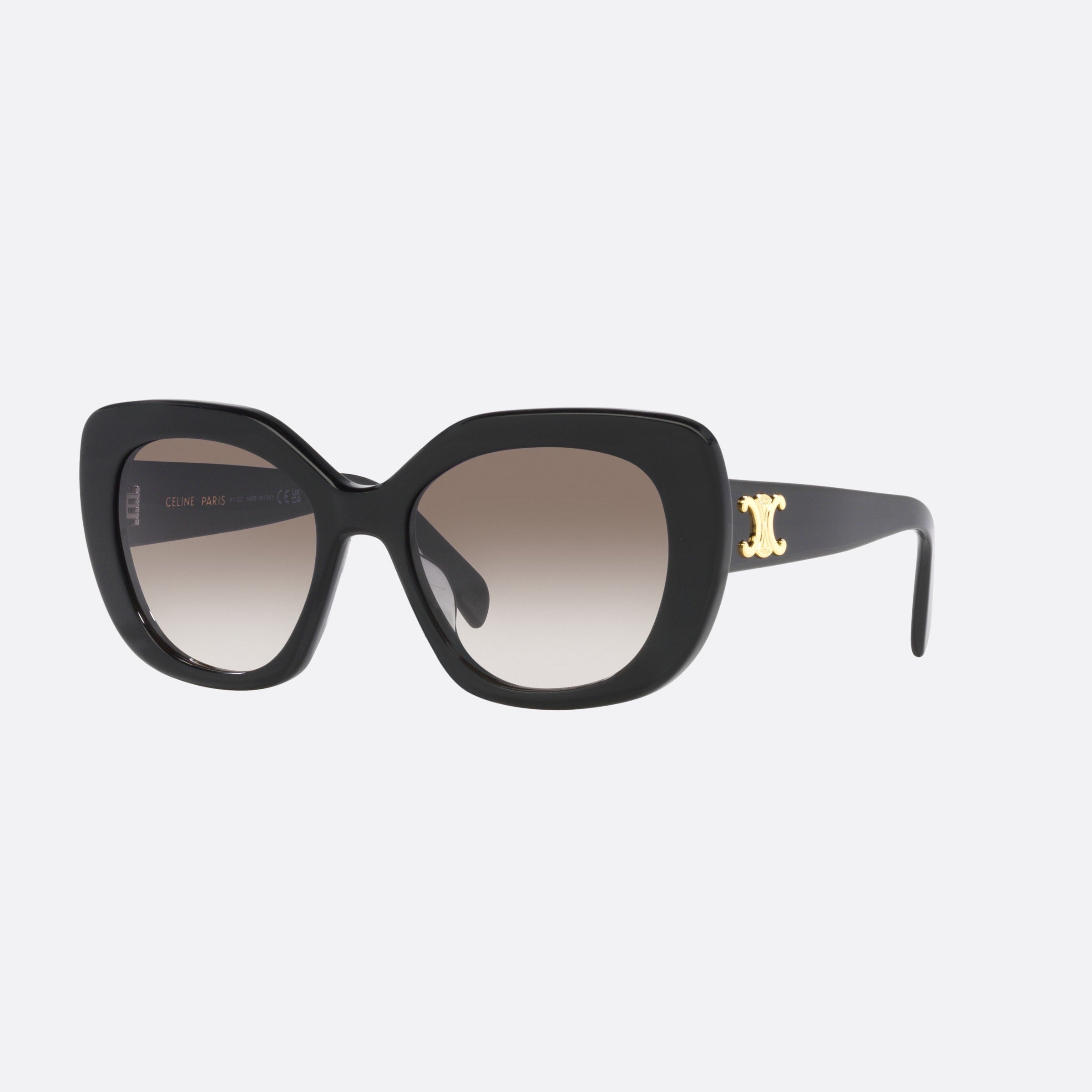 Celine 55mm Cl40226u Black Butterfly Women Sunglasses - Main View