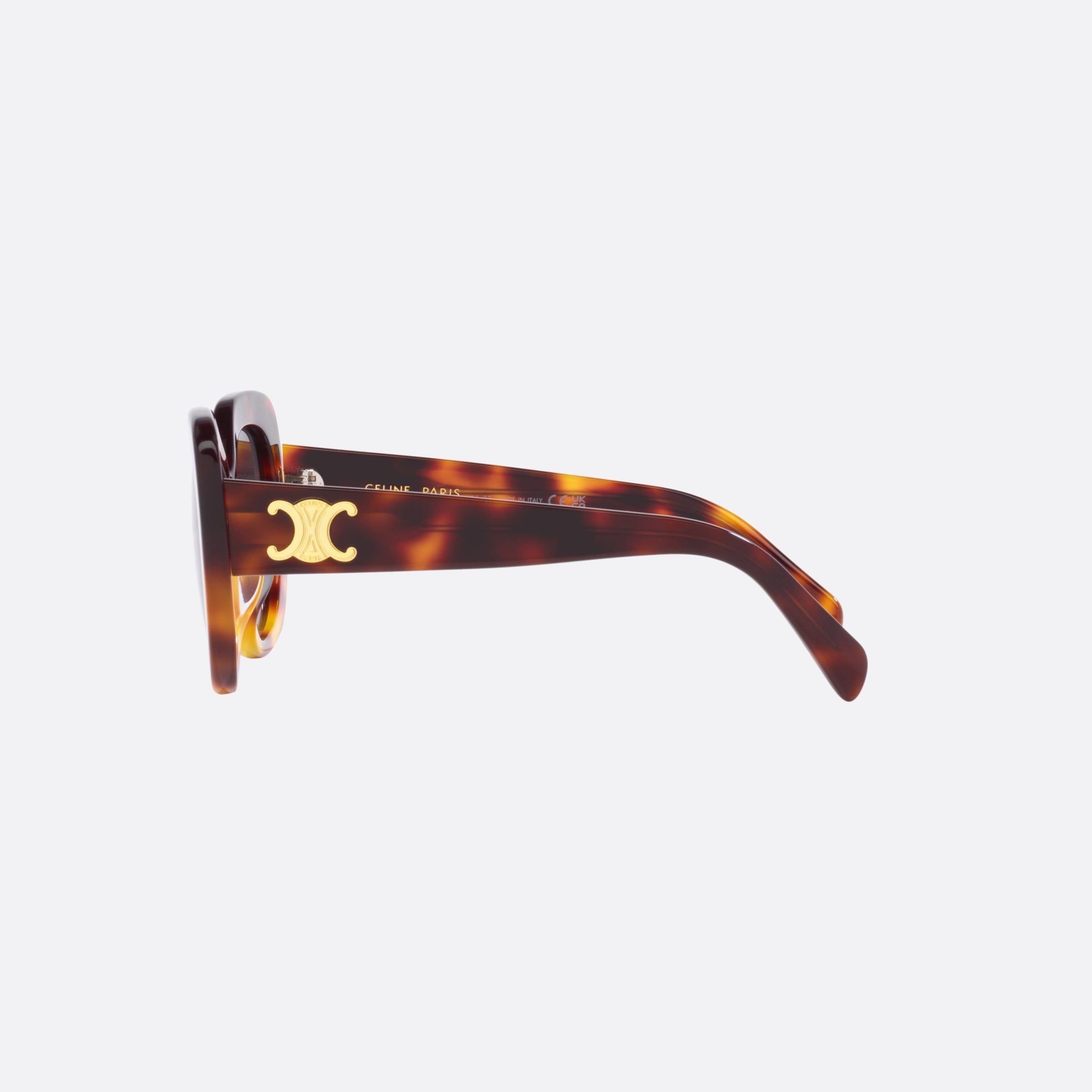 Celine 41mm Cl40226u Tortoise Butterfly Women Sunglasses - Detail View