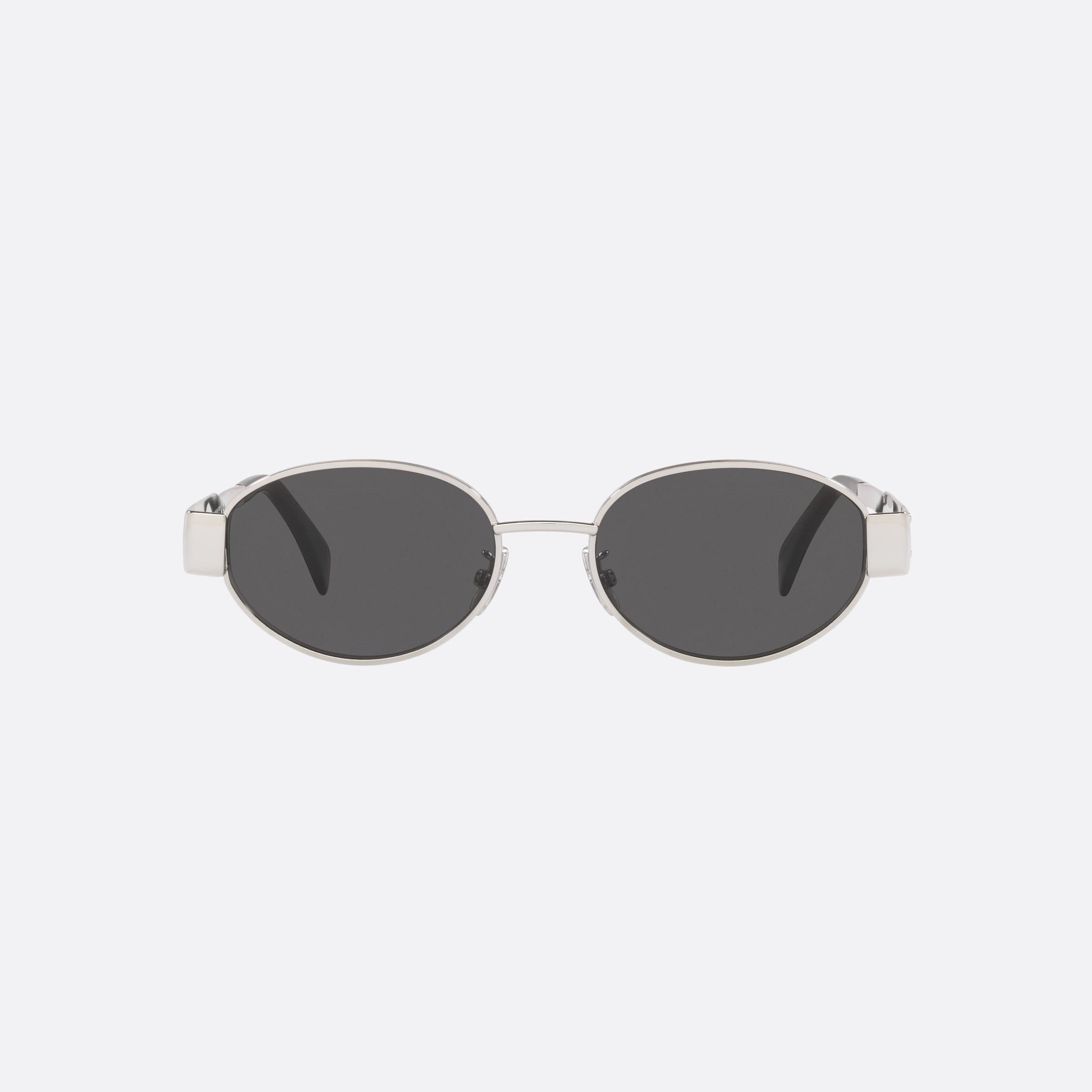 Celine 54mm Women's Cl40235u 16a Grey Oval Sunglasses - Side View