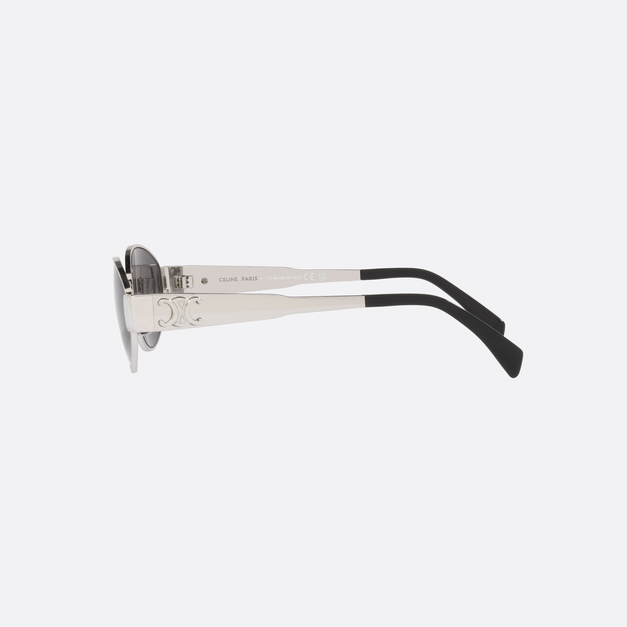 Celine 54mm Women's Cl40235u 16a Grey Oval Sunglasses - Detail View
