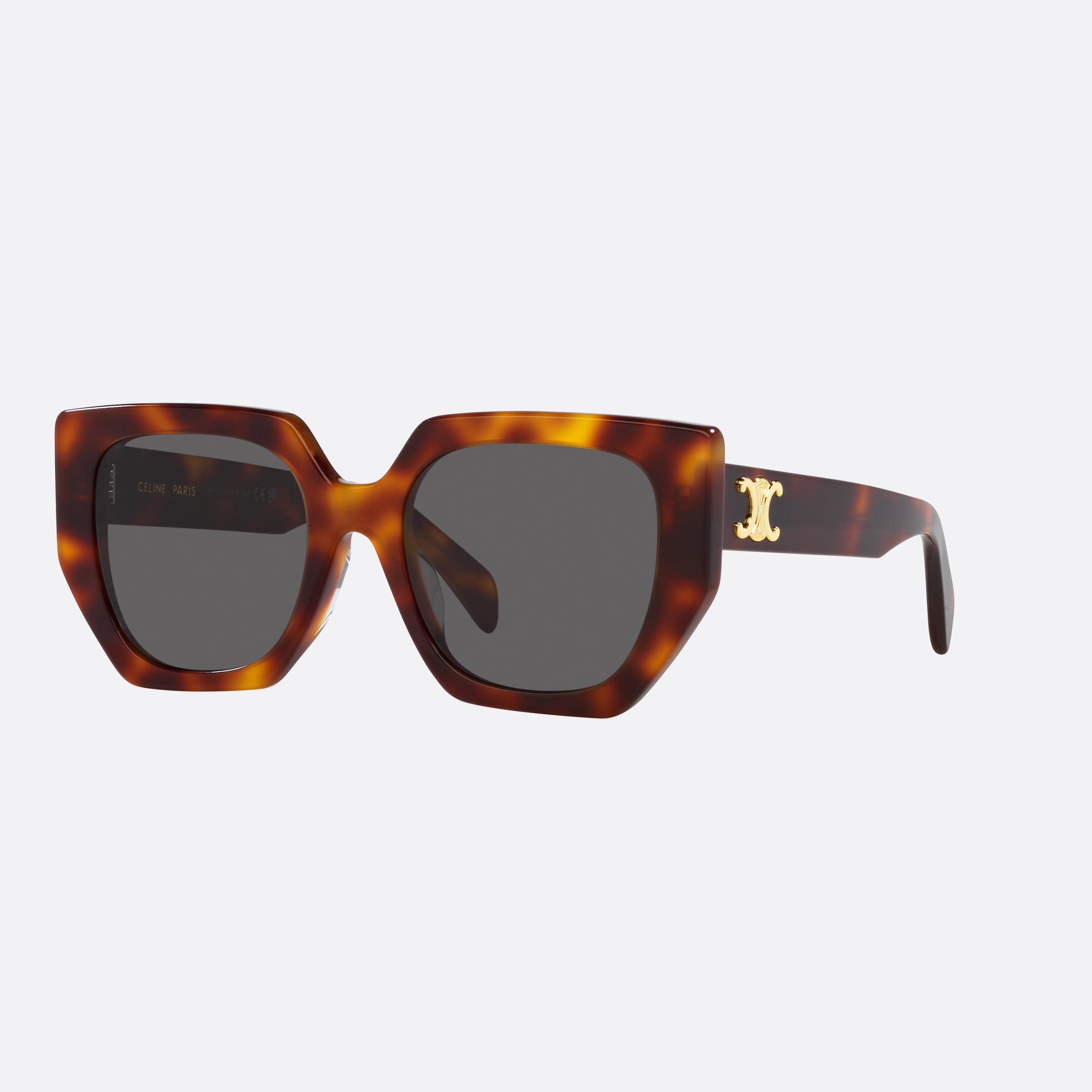 Celine 55mm Cl40239f 53a Tortoise Butterfly Women Sunglasses - Main View