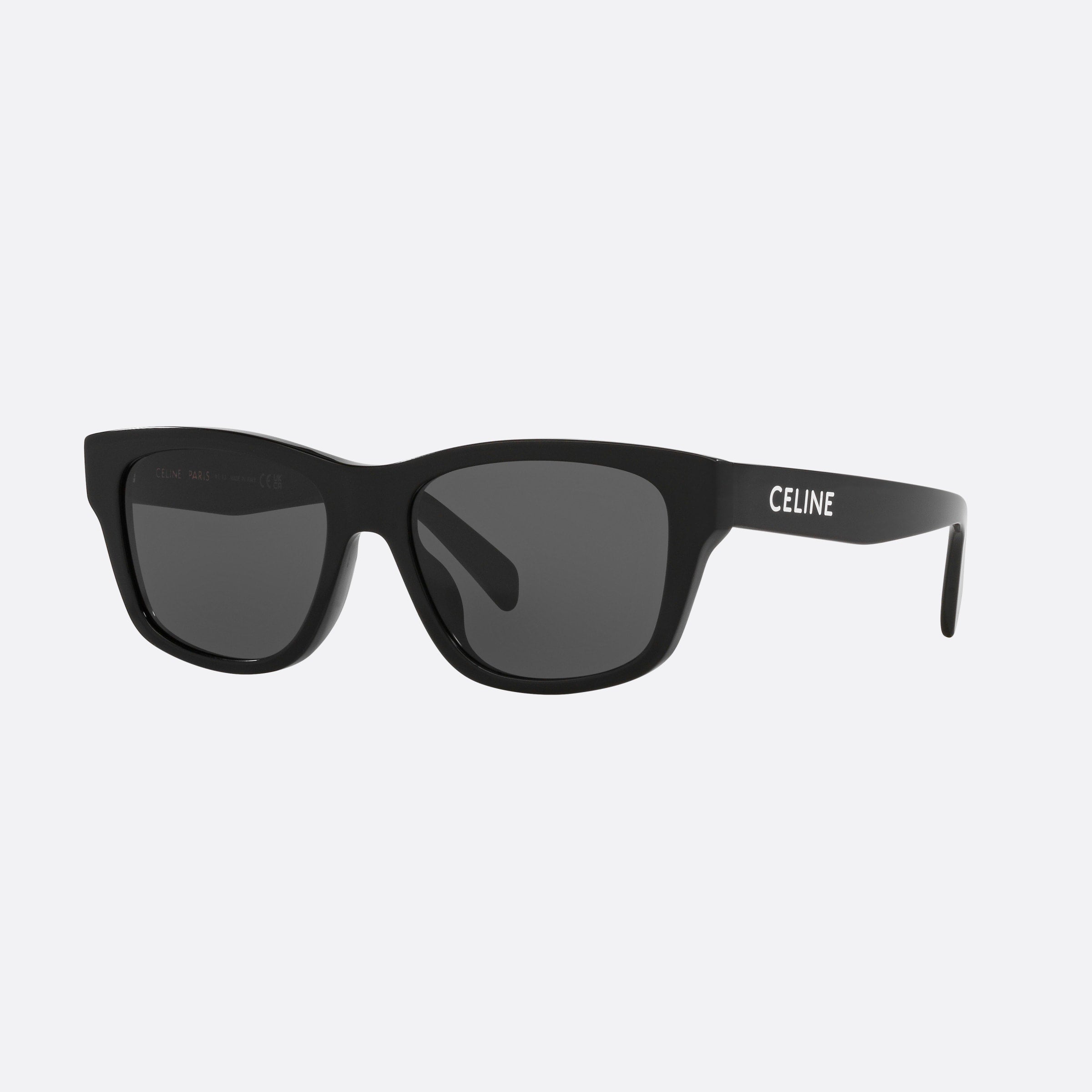 Celine 55mm Cl40249u Black Irregular Men Sunglasses - Main View