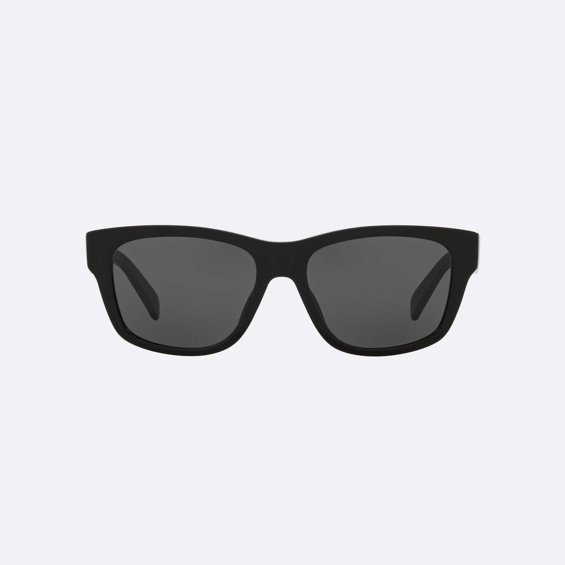 Celine 55mm Cl40249u Black Irregular Men Sunglasses - Side View