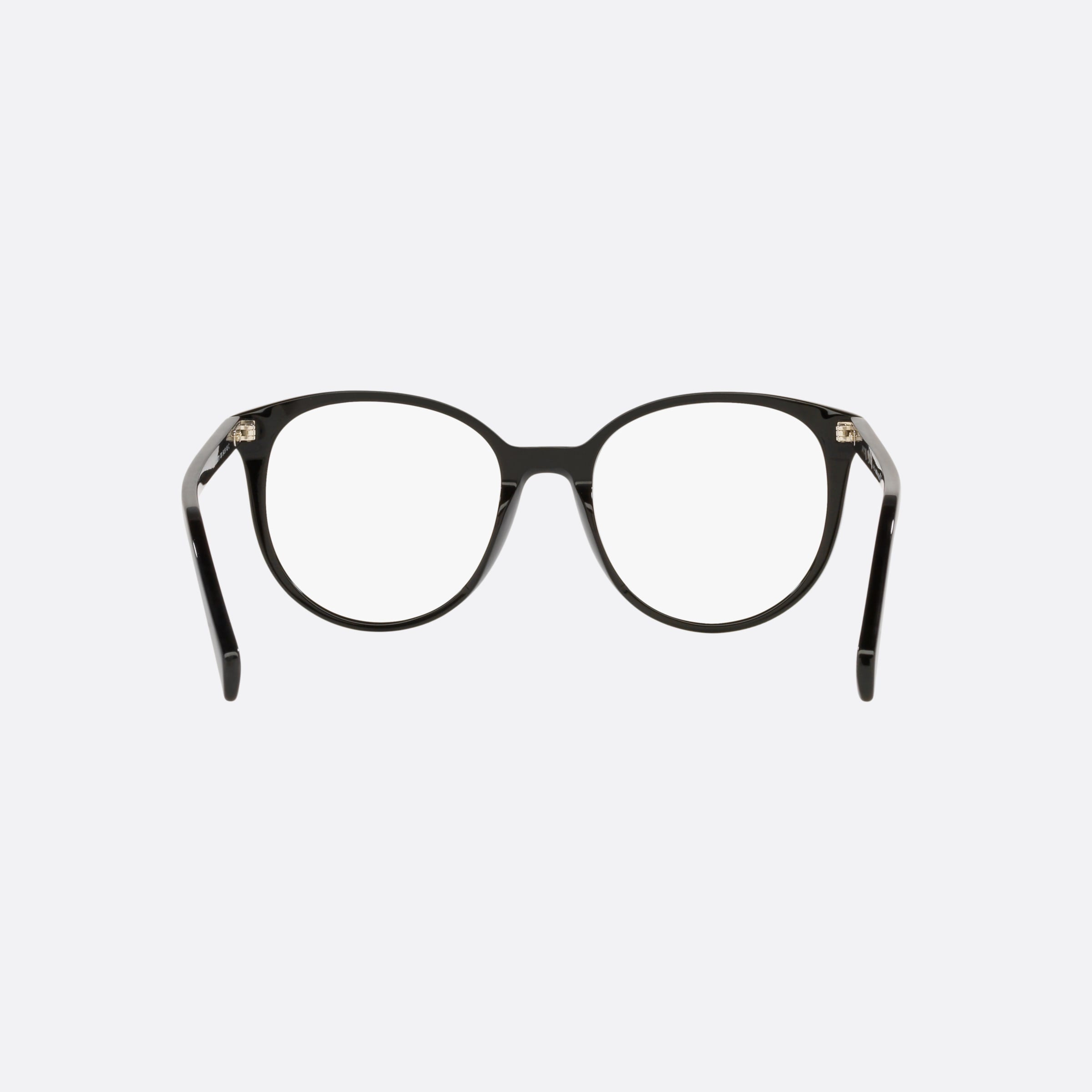 Celine 54mm Cl50077i Black Round Women Eyeglasses - Side View