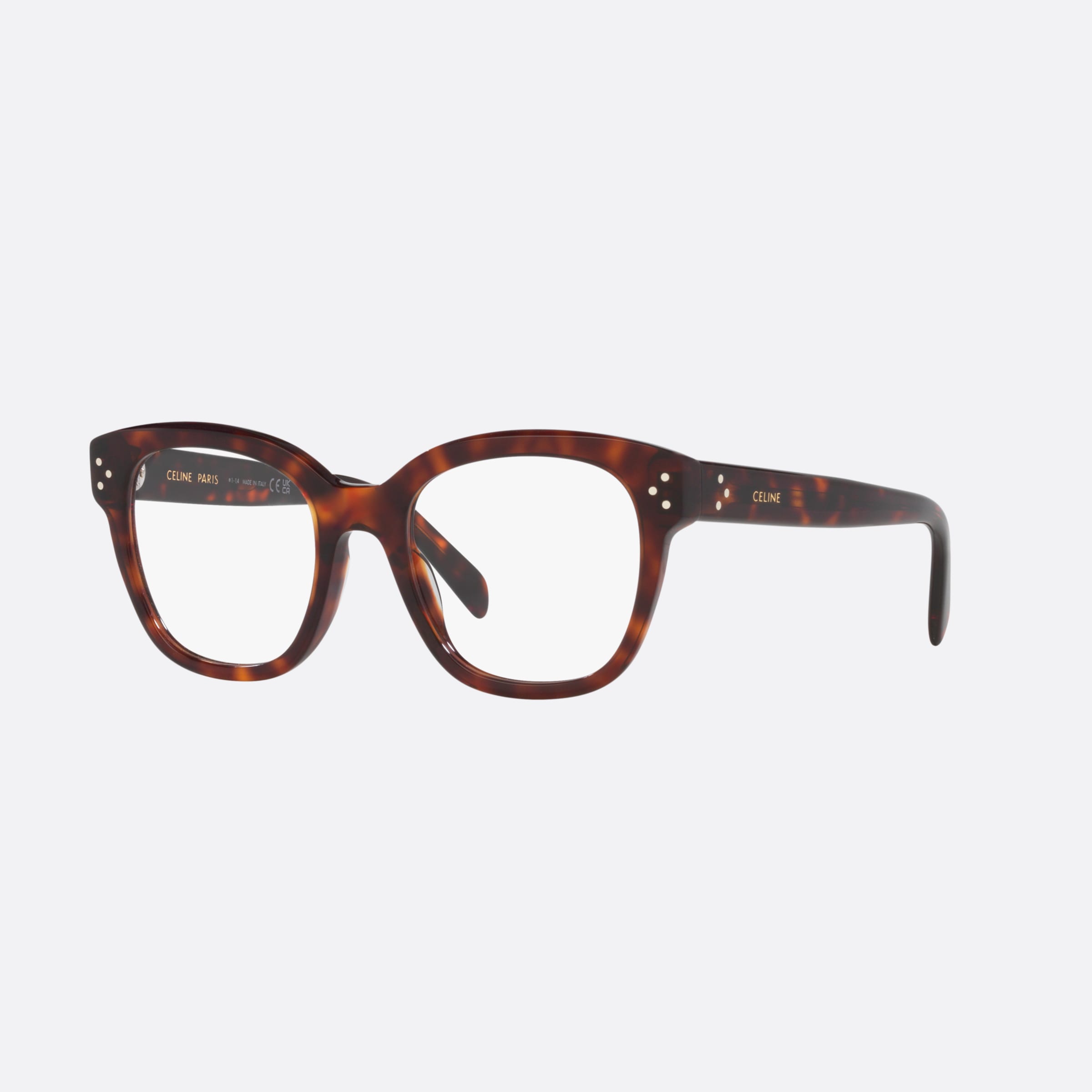 Celine 51mm Cl50086i Tortoise Rectangular Women Eyeglasses - Main View