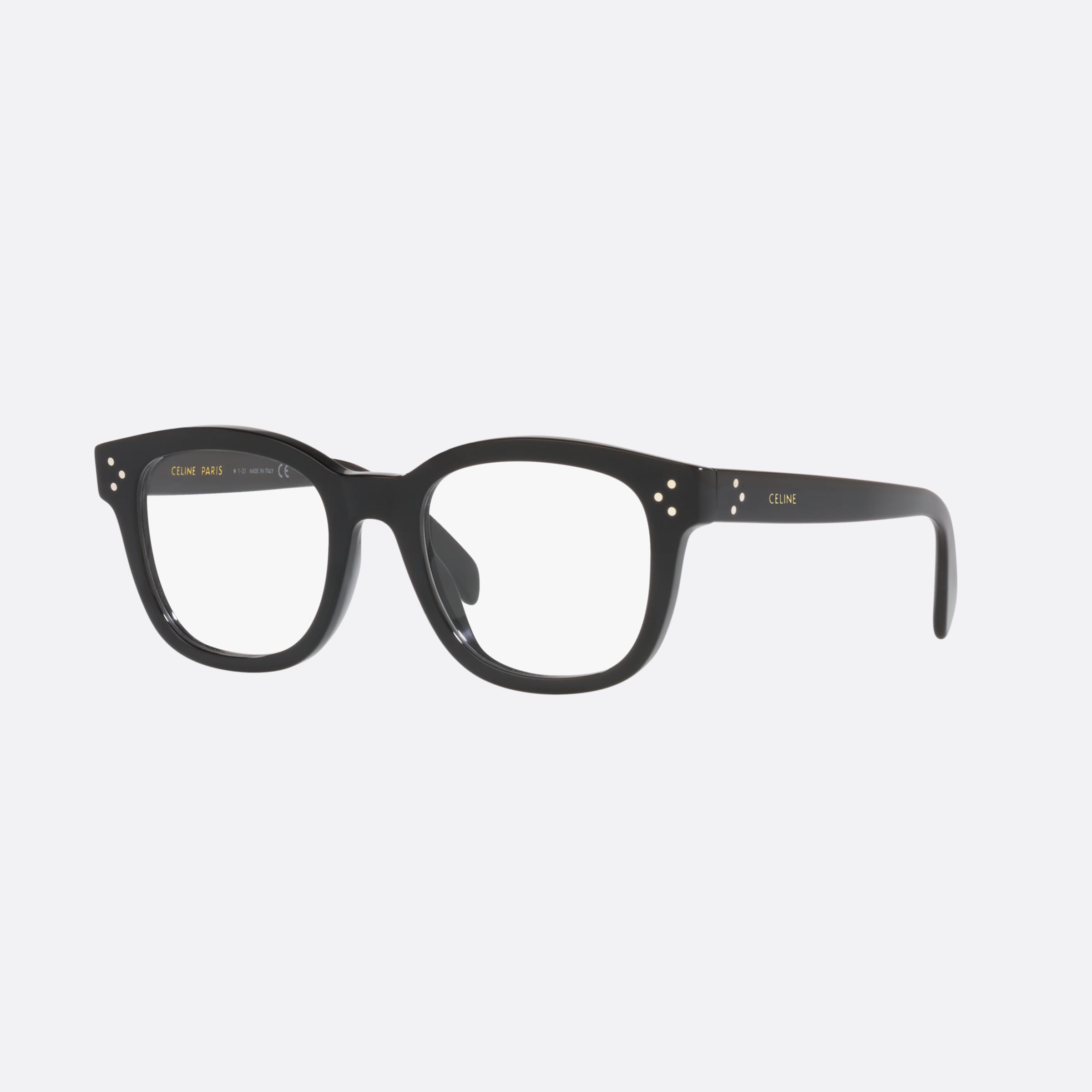 Celine 44mm Cl50098i Black Irregular Women Eyeglasses - Main View