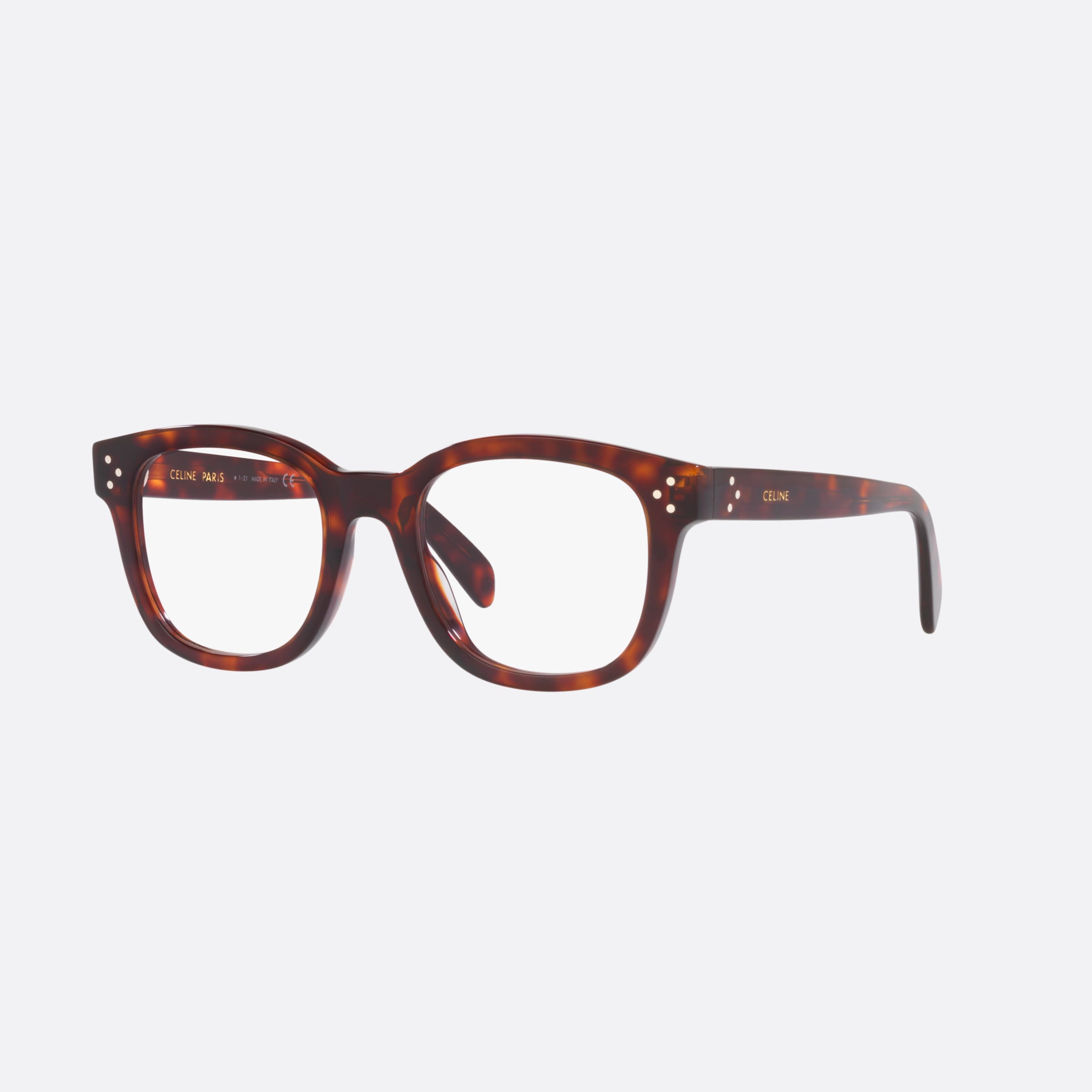 Celine 44mm Cl50098i Tortoise Irregular Women Eyeglasses - Main View
