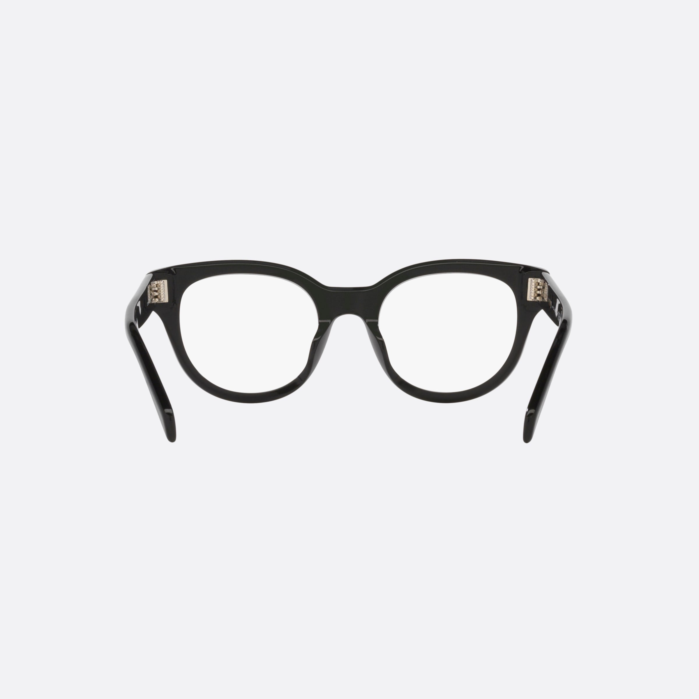 Celine 51mm Cl50109i Black Round Women Eyeglasses - Side View