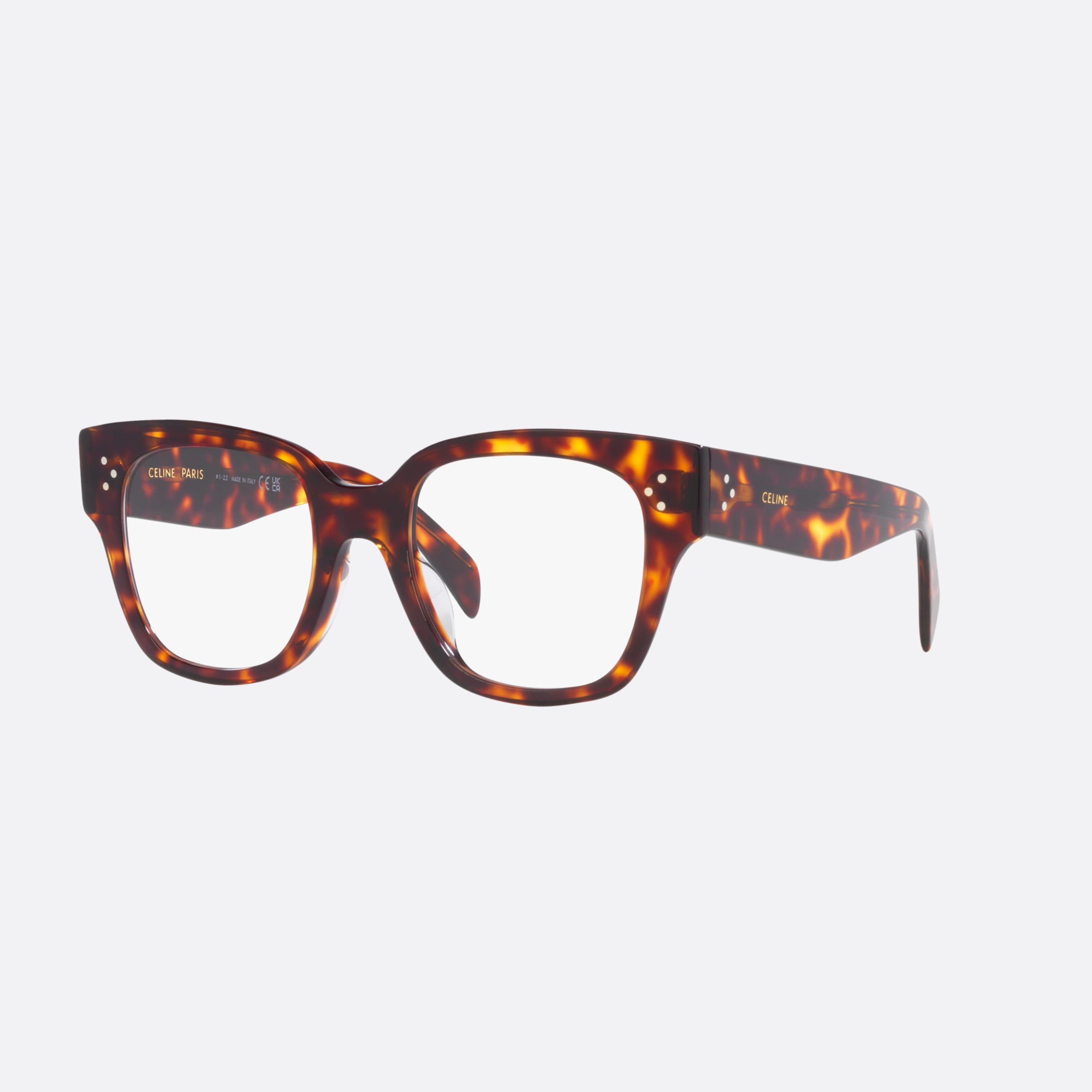 Celine 46mm Cl50110u Tortoise Rectangular Women Eyeglasses - Main View