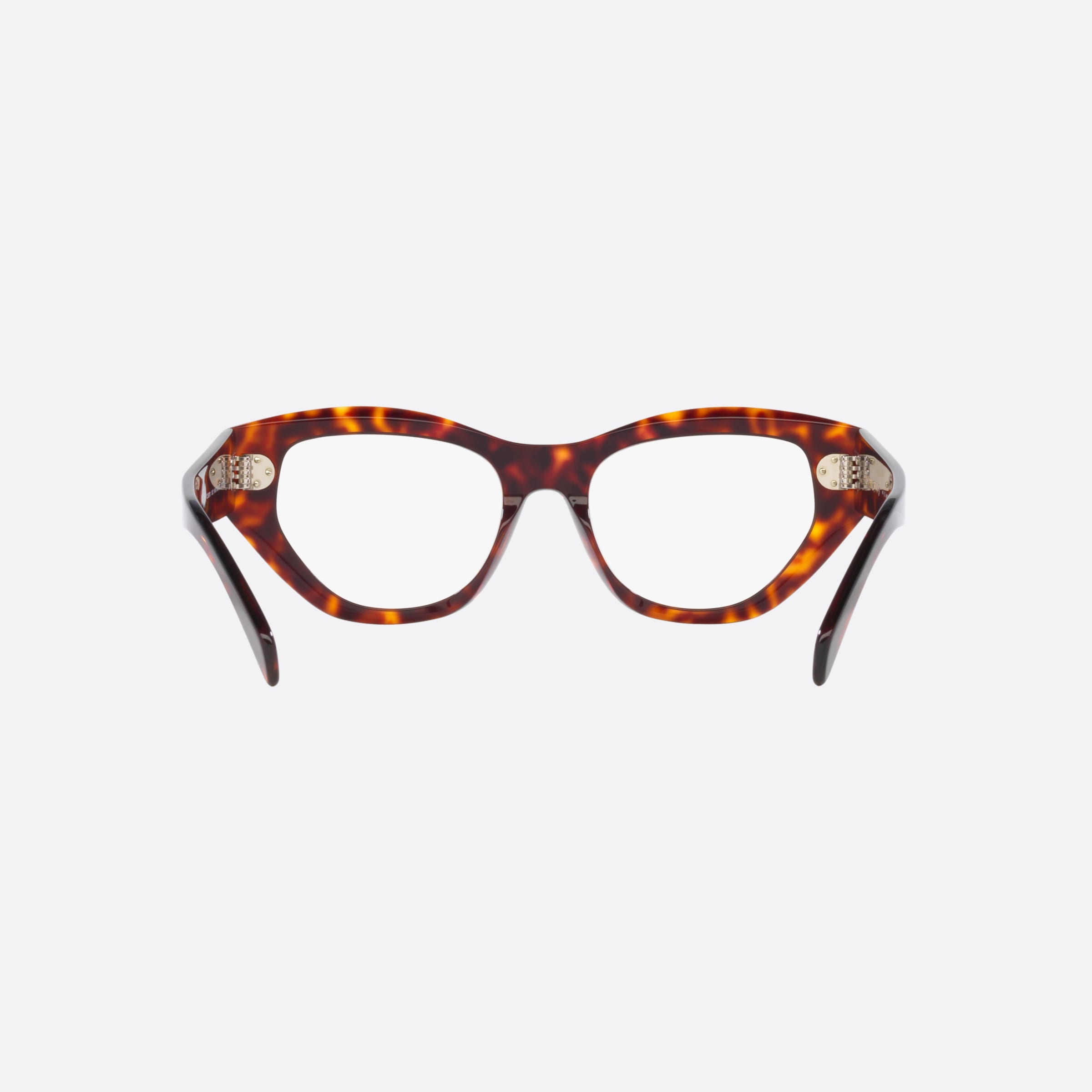 Celine 40mm Cl50111i Tortoise Rectangular Women Eyeglasses - Side View