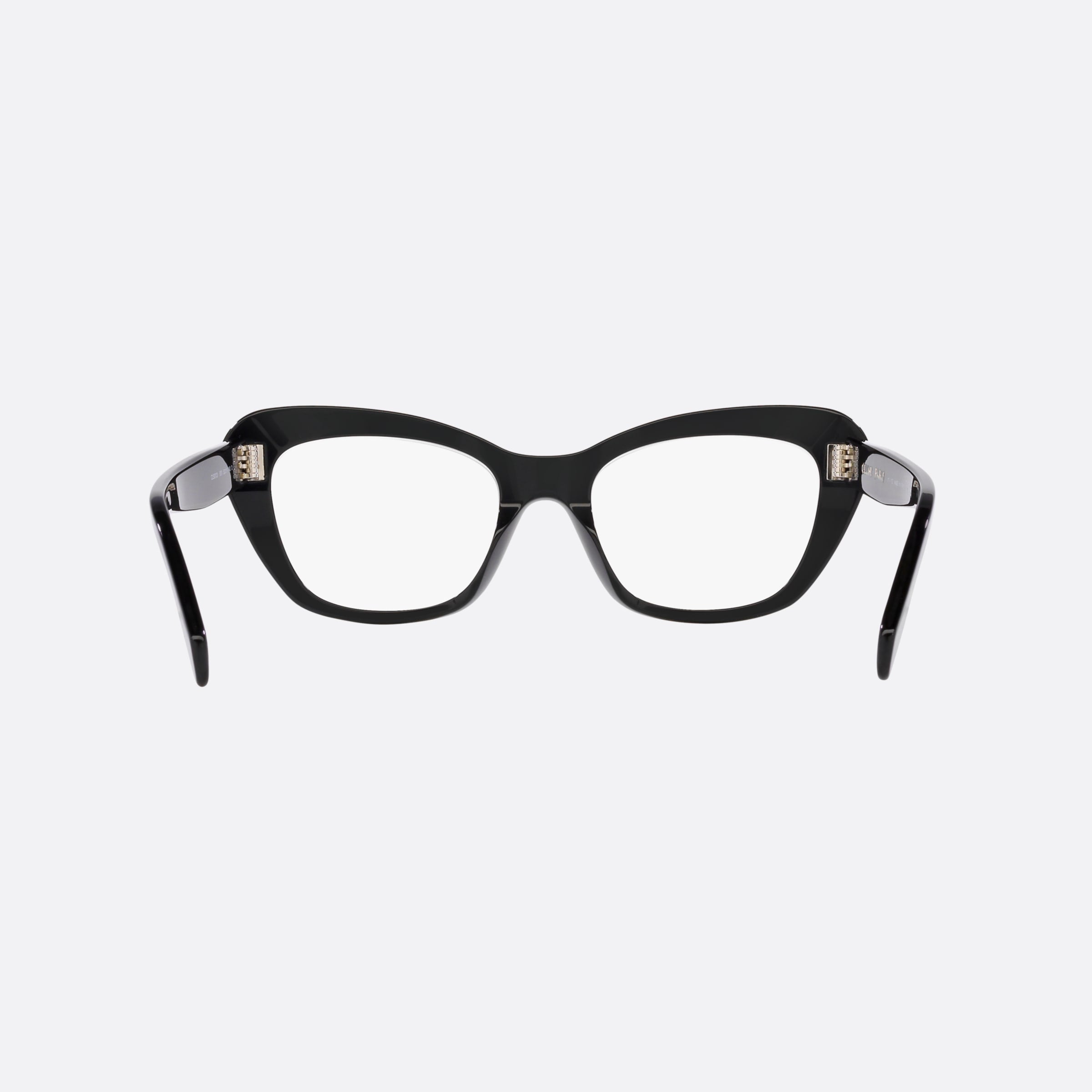 Celine 40mm Cl50112i Black Cat Eye Women Eyeglasses - Side View