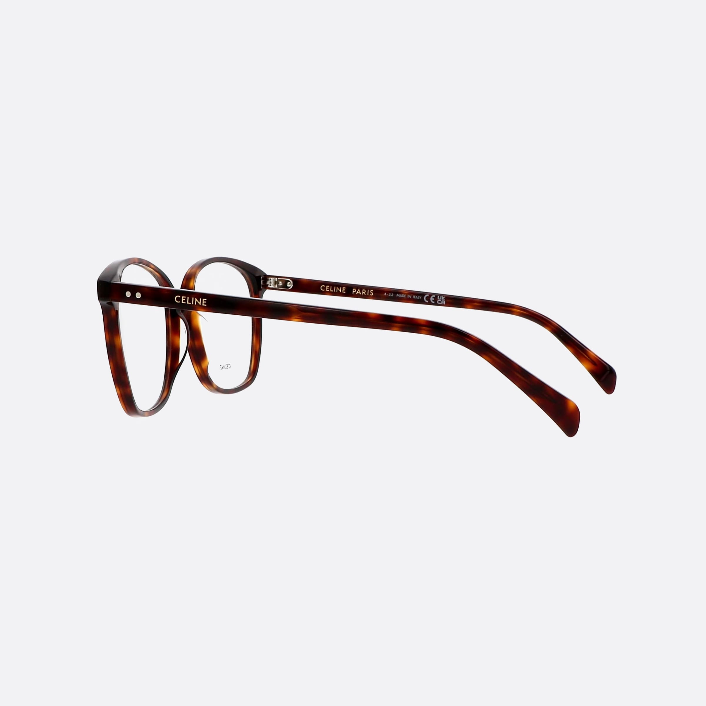 Celine 55mm Cl50115i Tortoise Women Eyeglasses - Detail View