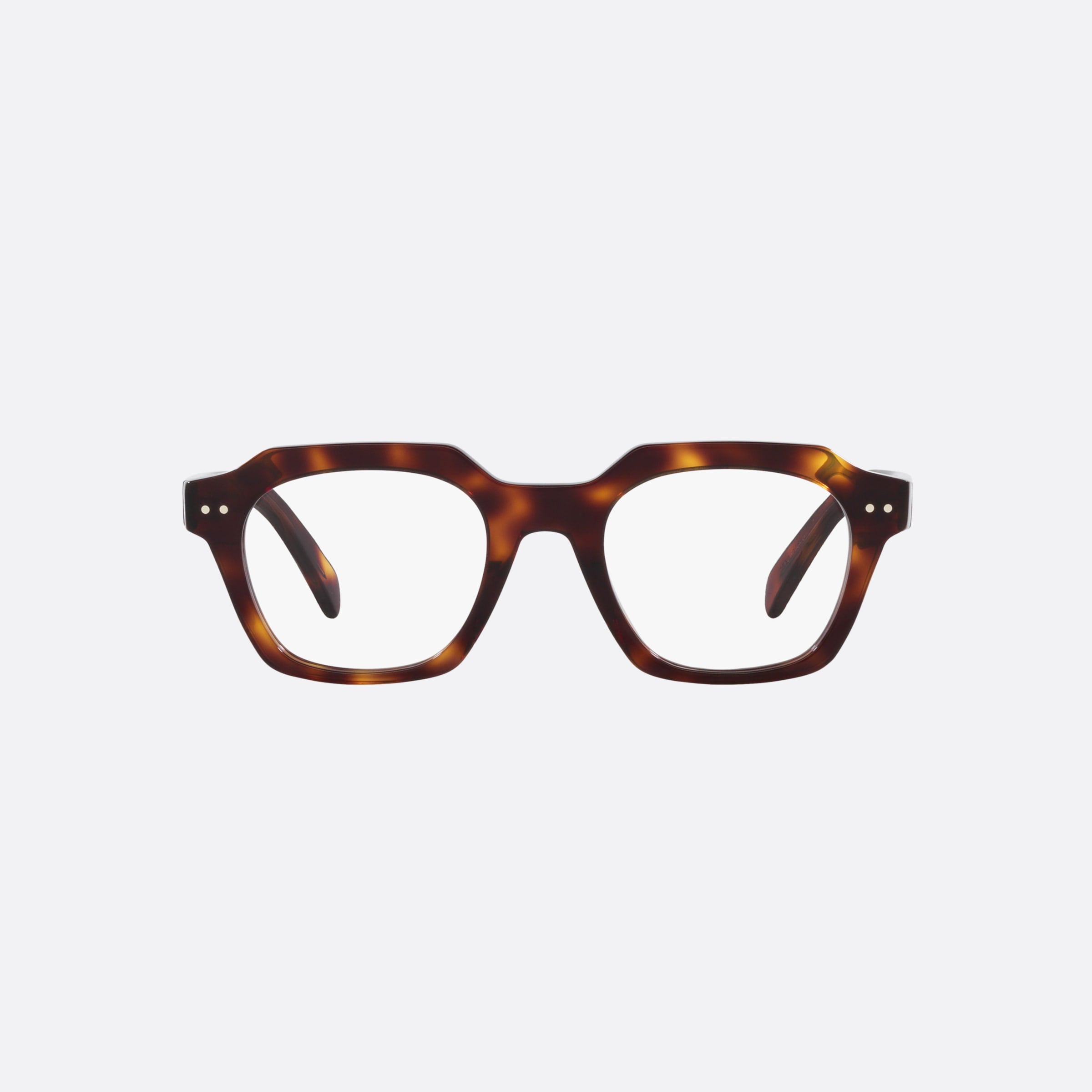 Celine 49mm Cl50128i Tortoise Irregular Men Eyeglasses - Lifestyle Shot